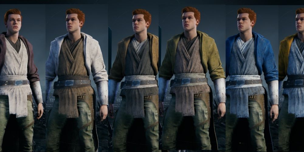 Obi-Wan robe color selections