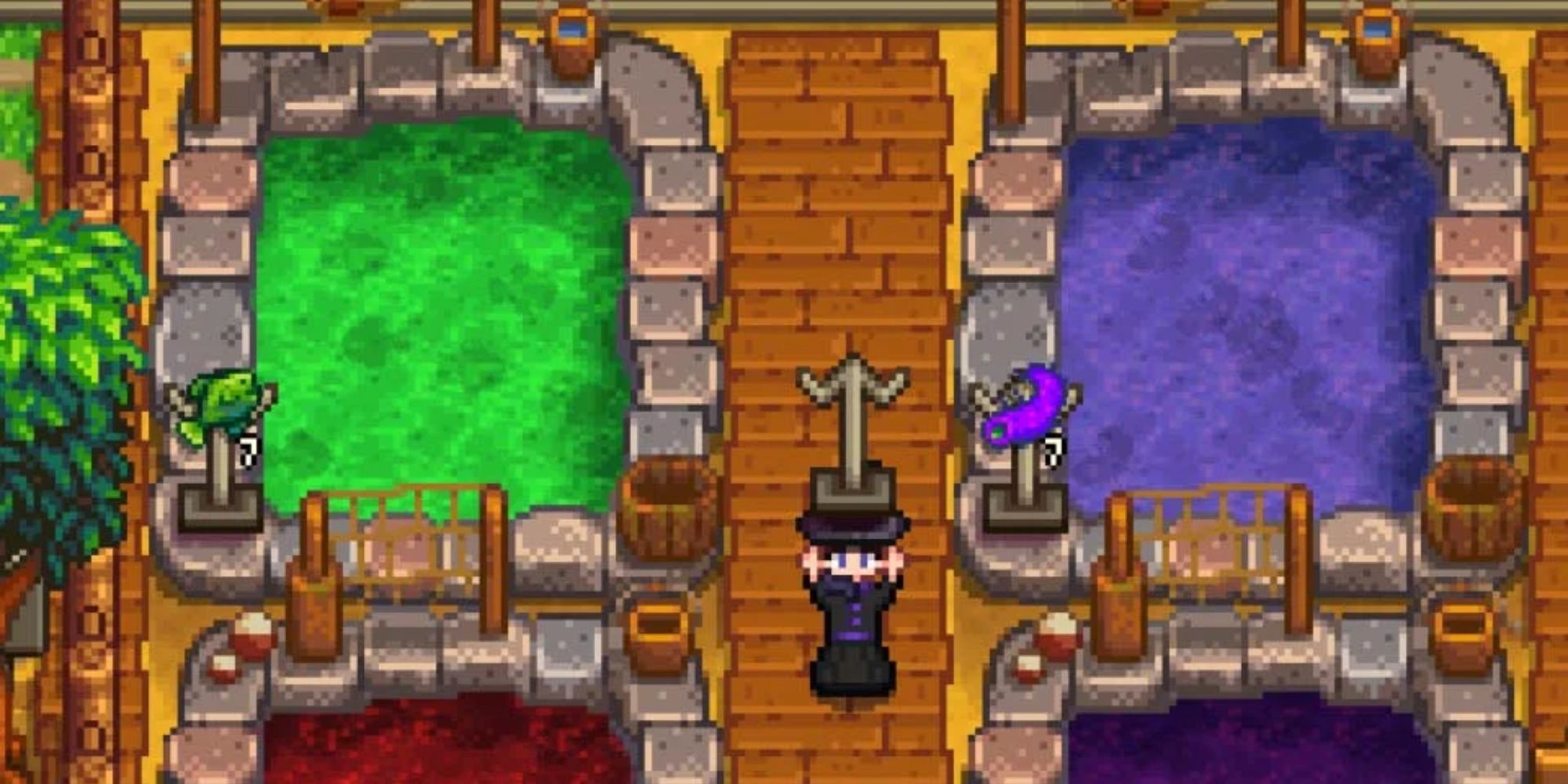 Stardew Valley Sign of the vessel with fish ponds