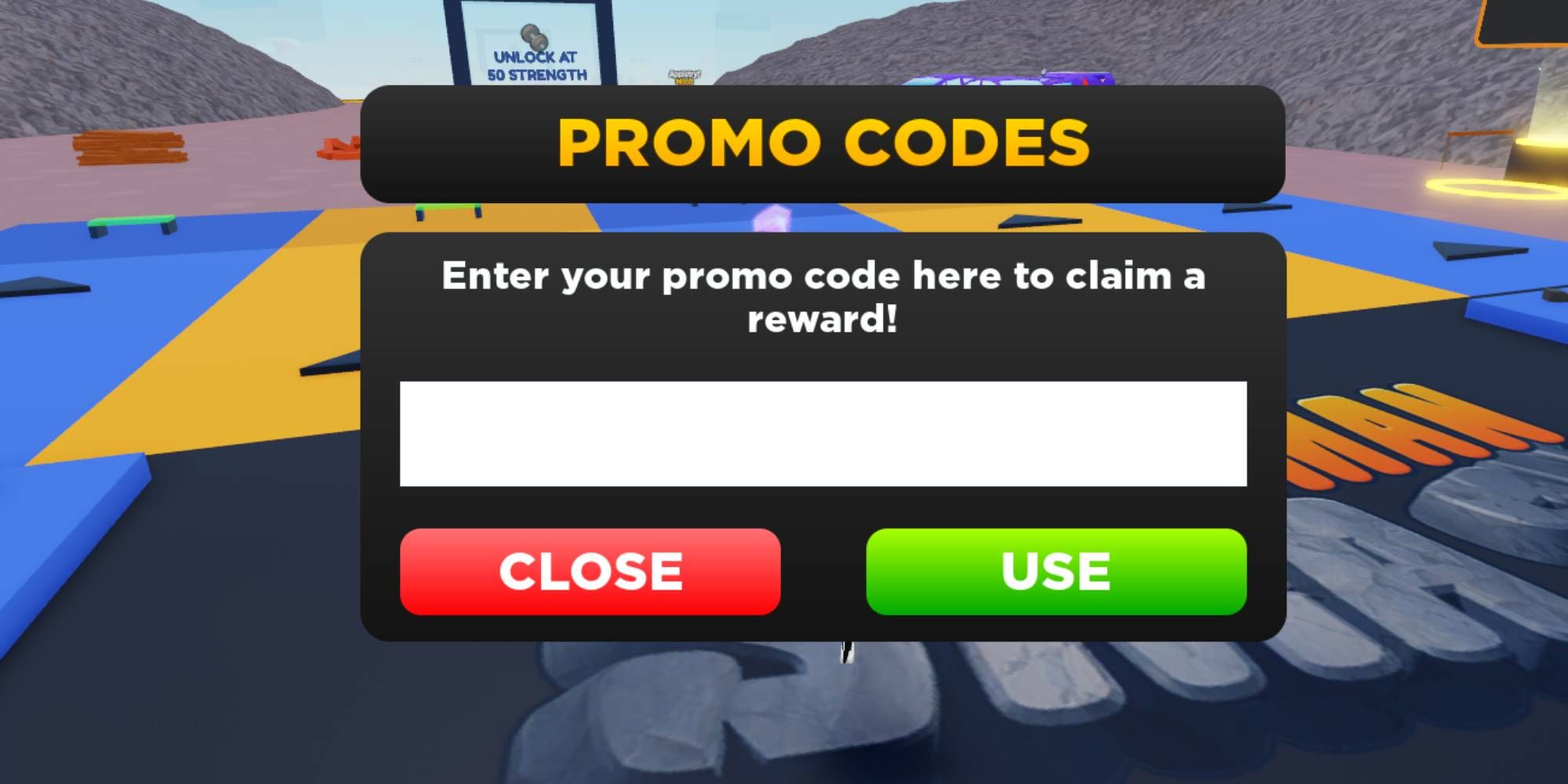 Strongman Smash Codes - Roblox