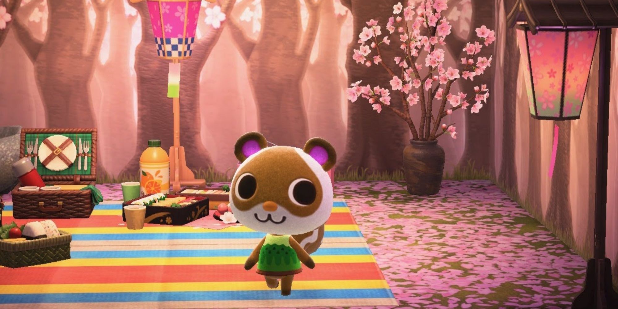 Sylvana in her house in Animal Crossing New Horizons