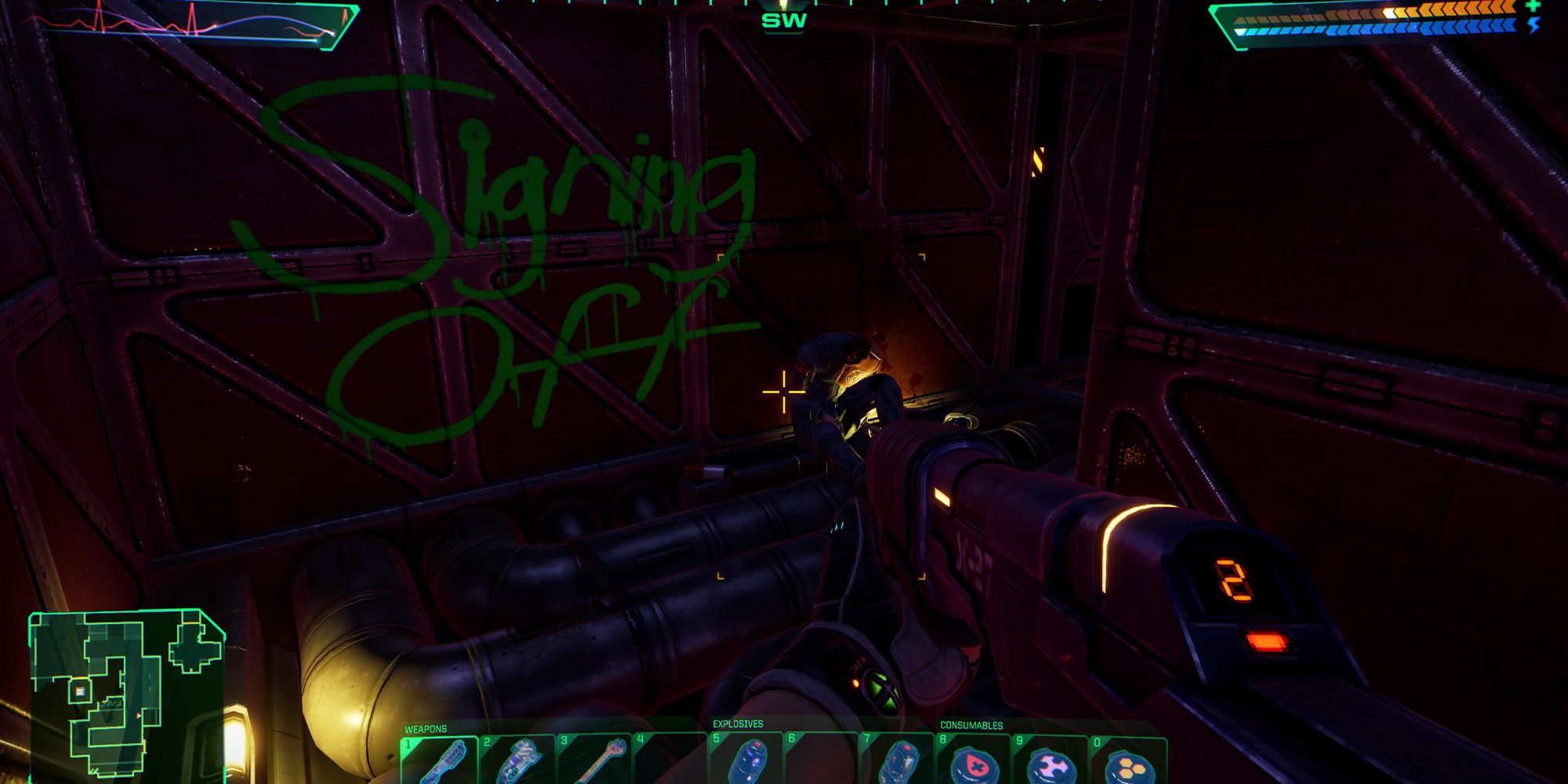 System Shock corpse