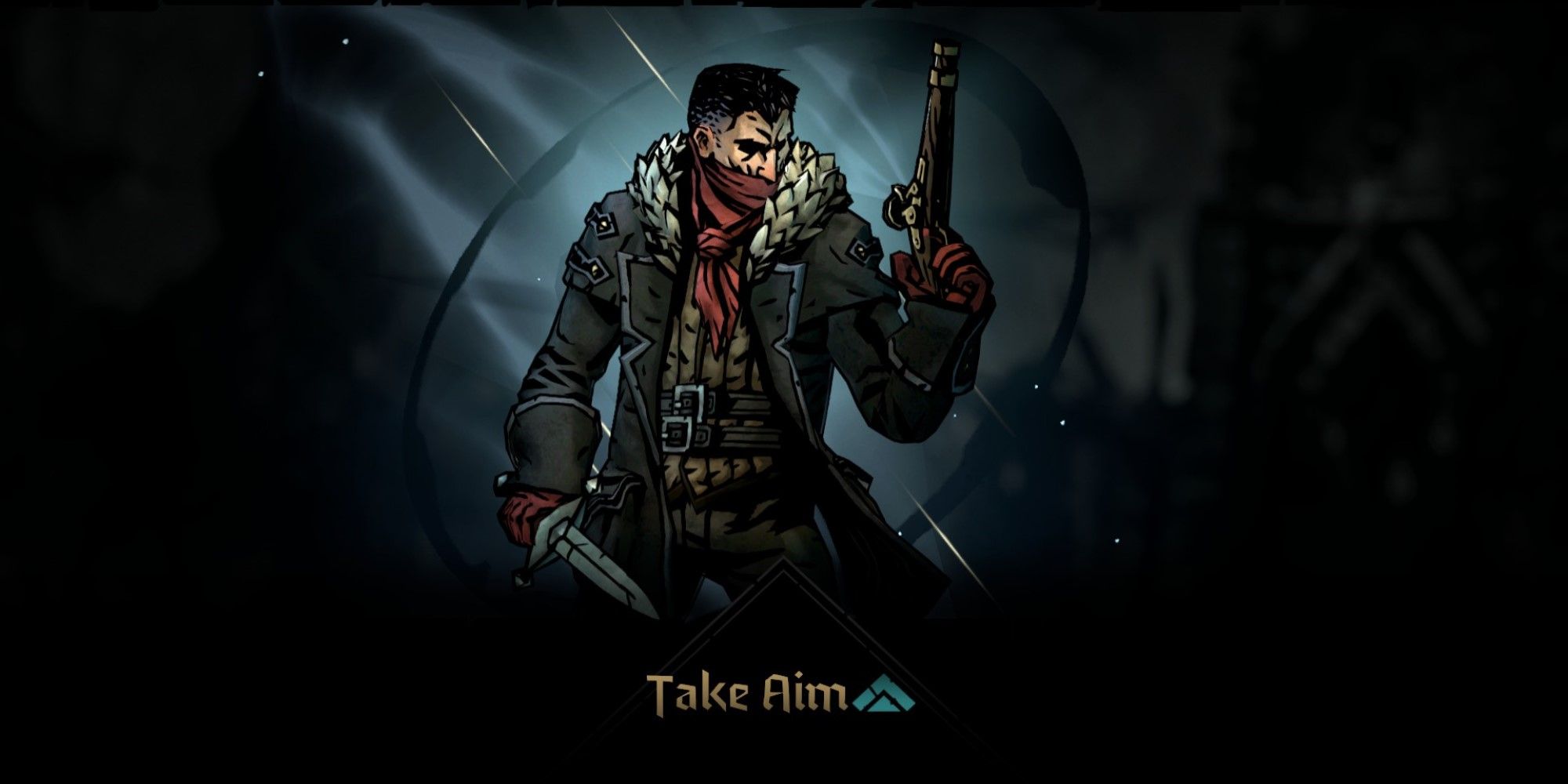 A screenshot of the Take Aim Skill being used in Darkest Dungeon 2