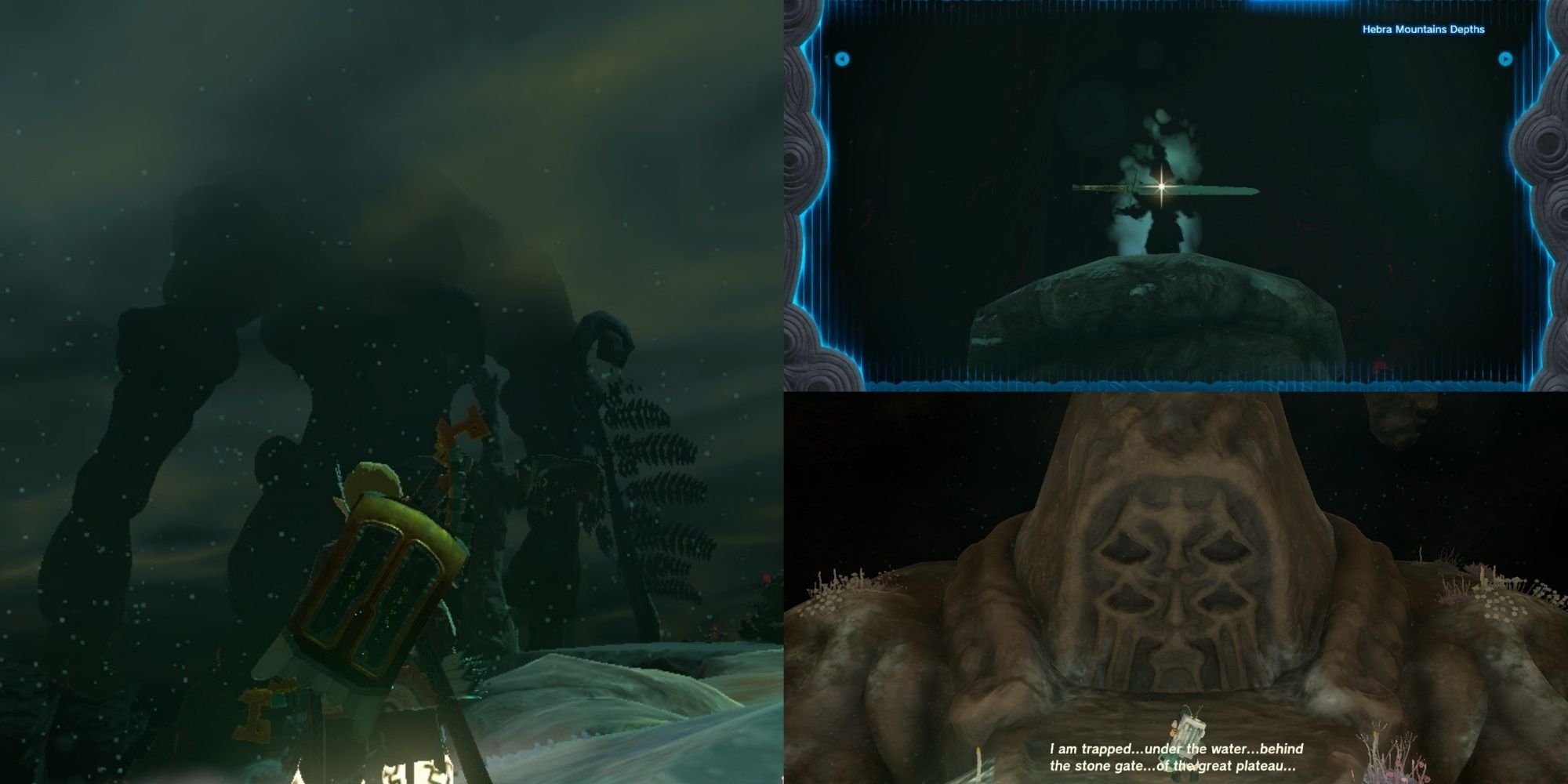 Zelda: Tears of the Kingdom Mystery in the Depths statues guide