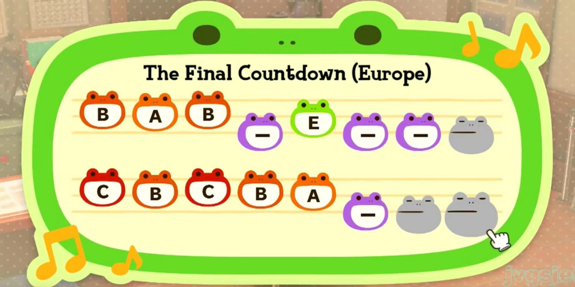 the final countdown animal crossing new horizons acnh tunes