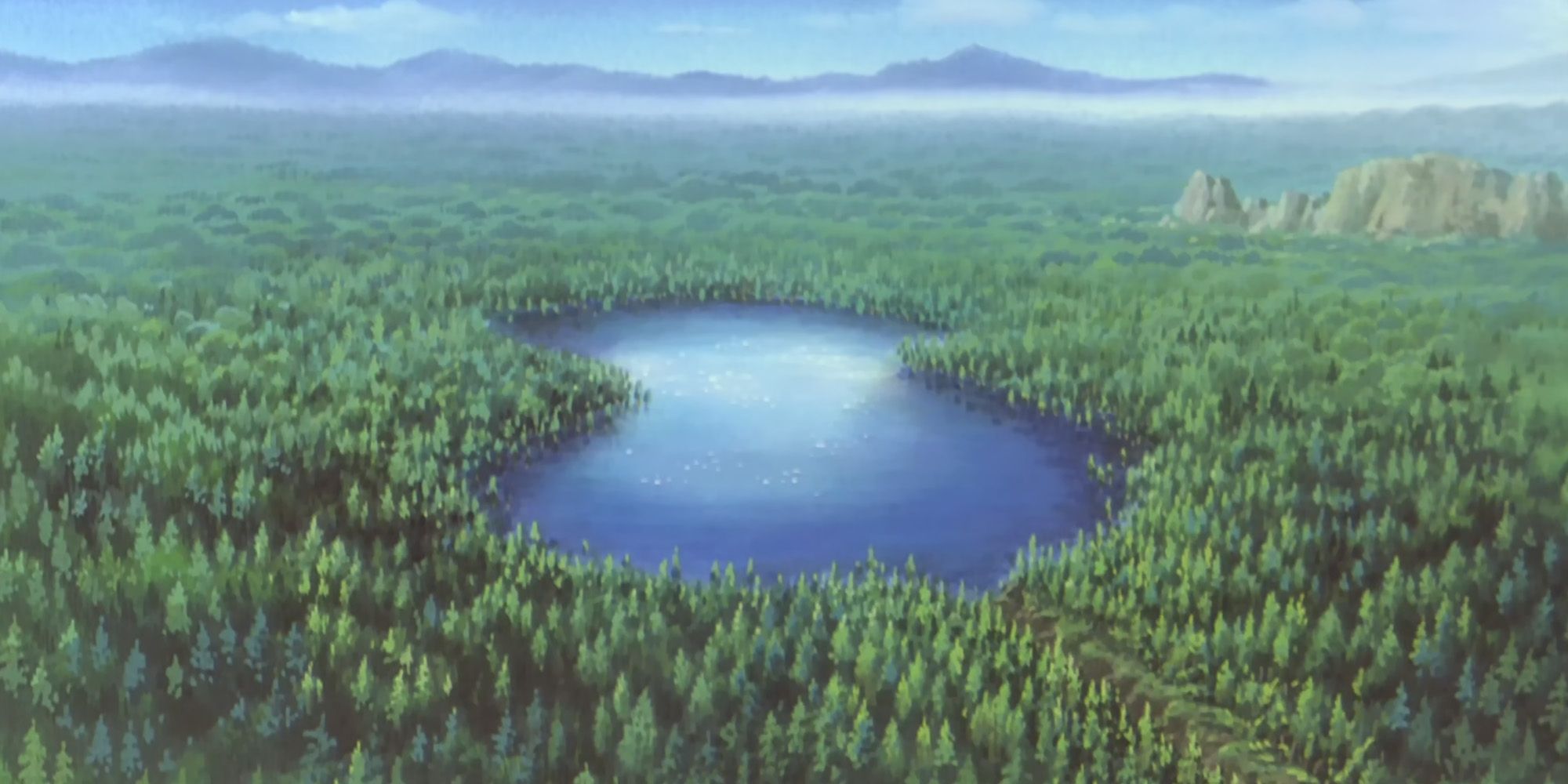 The Lake of Life in Pokemon Celebi The Voice of the Forest