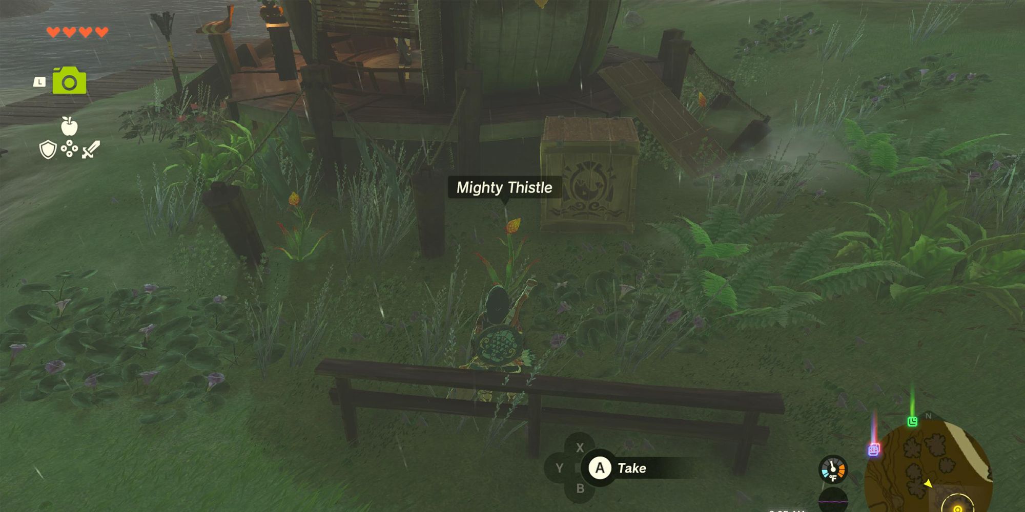 The Legend of Zelda: Tears of the Kingdom Mighty Thistle Plant