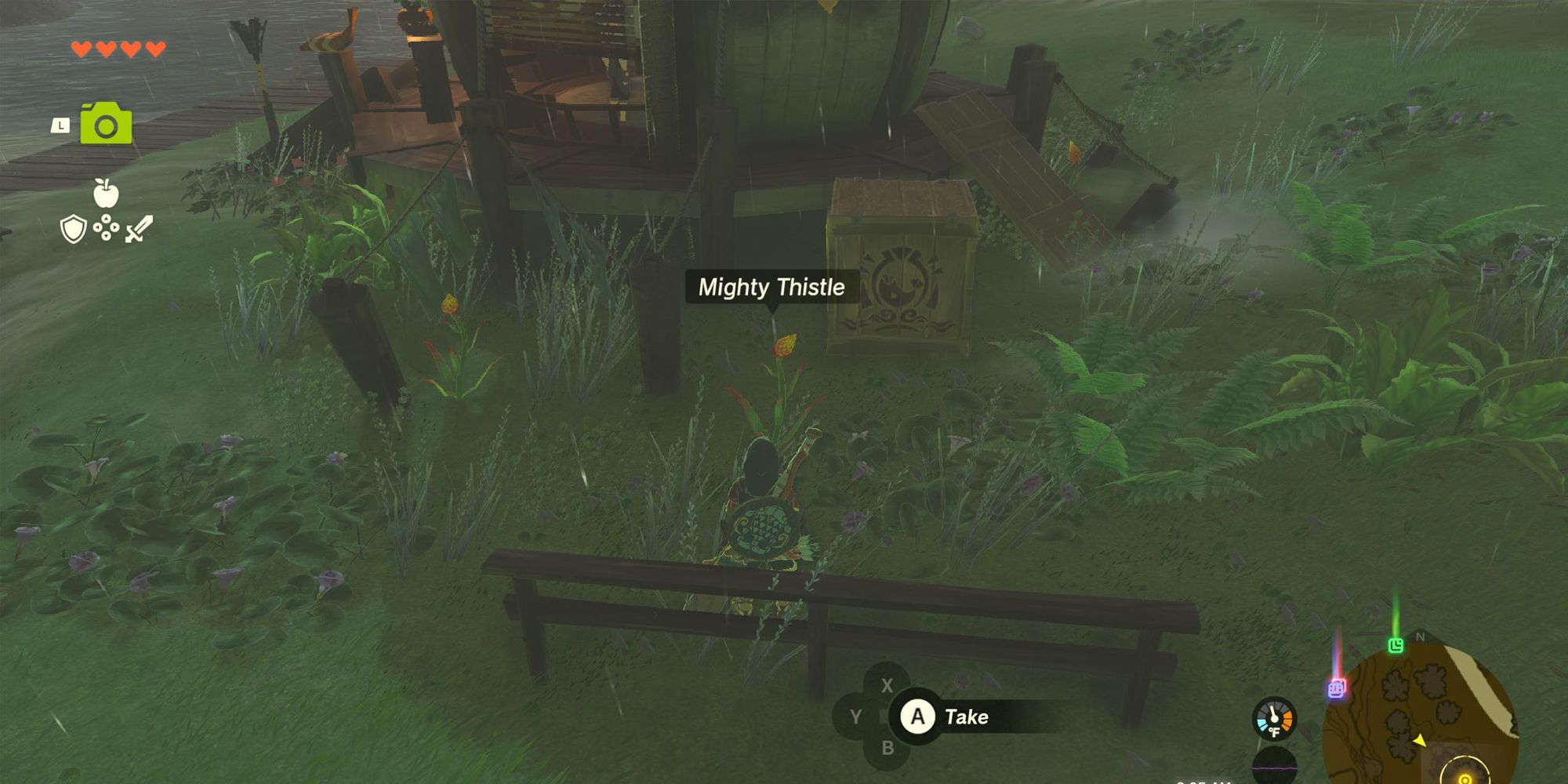 The Legend Of Zelda: Tears Of The Kingdom Puissante Plante De Chardon