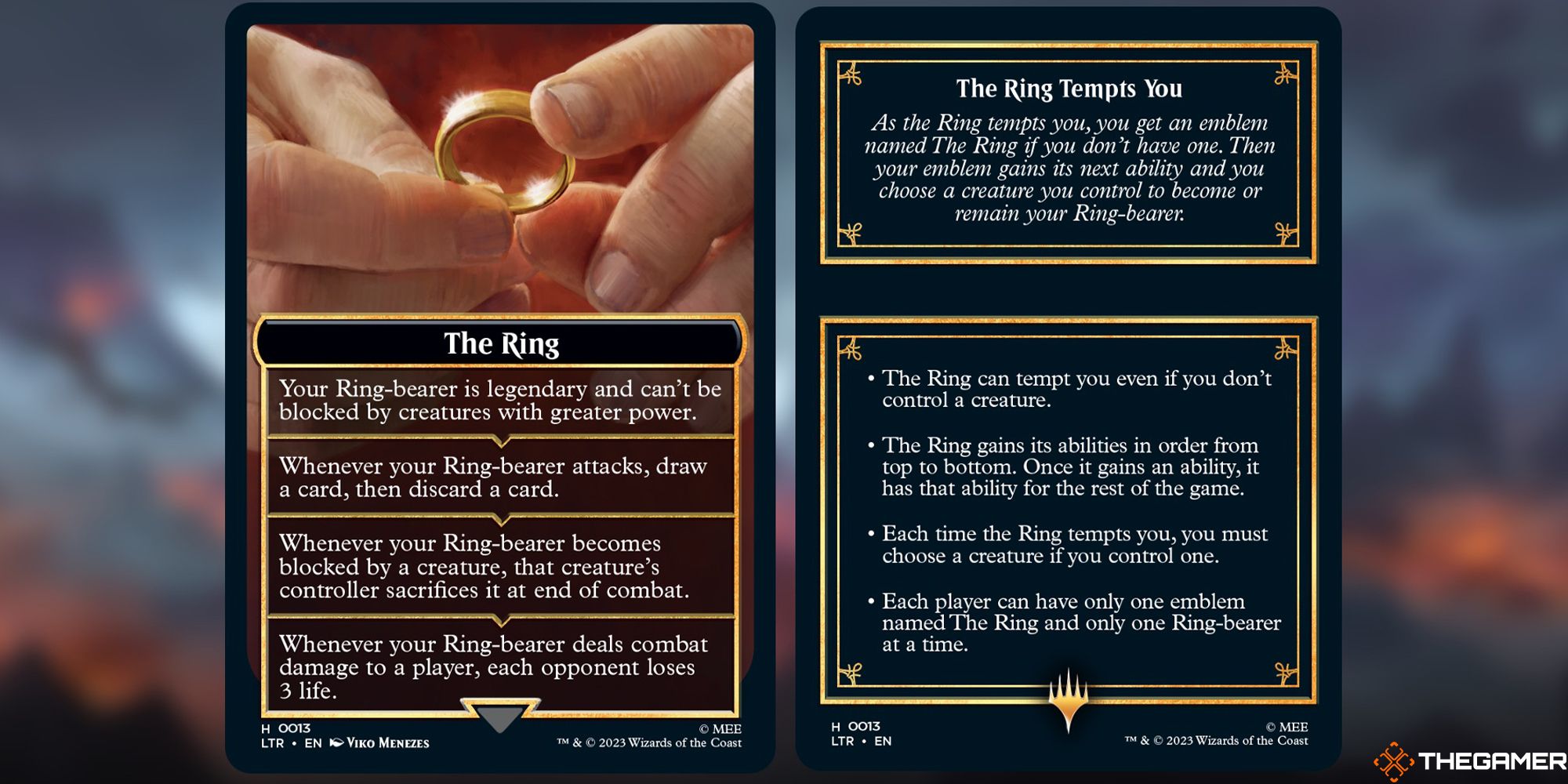 MTG Players Wonder Why Lord Of The Rings’ Ring Mechanic Has No Downsides