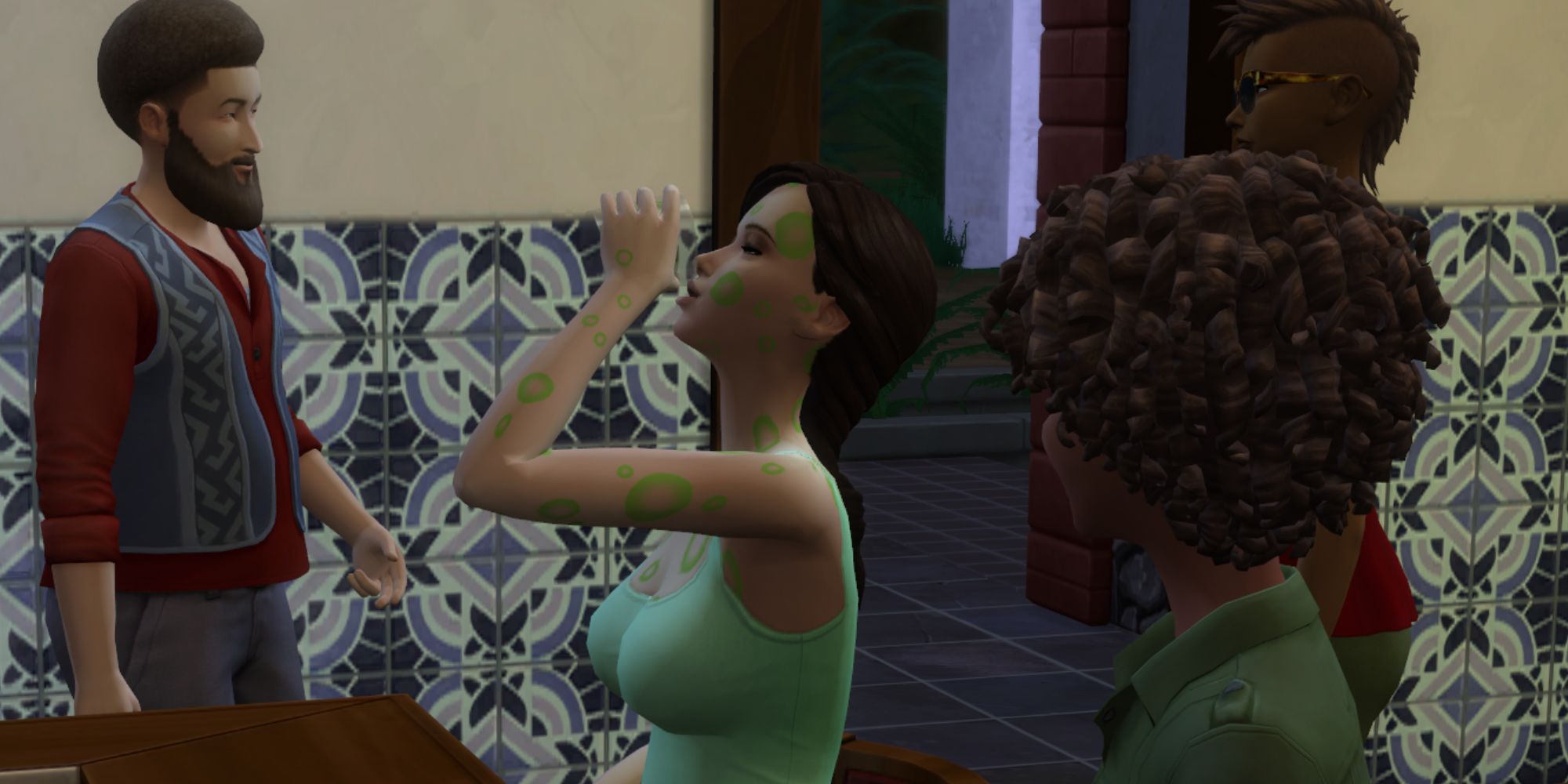 The Sims 4 Jungle Adventure Drinking Antidote