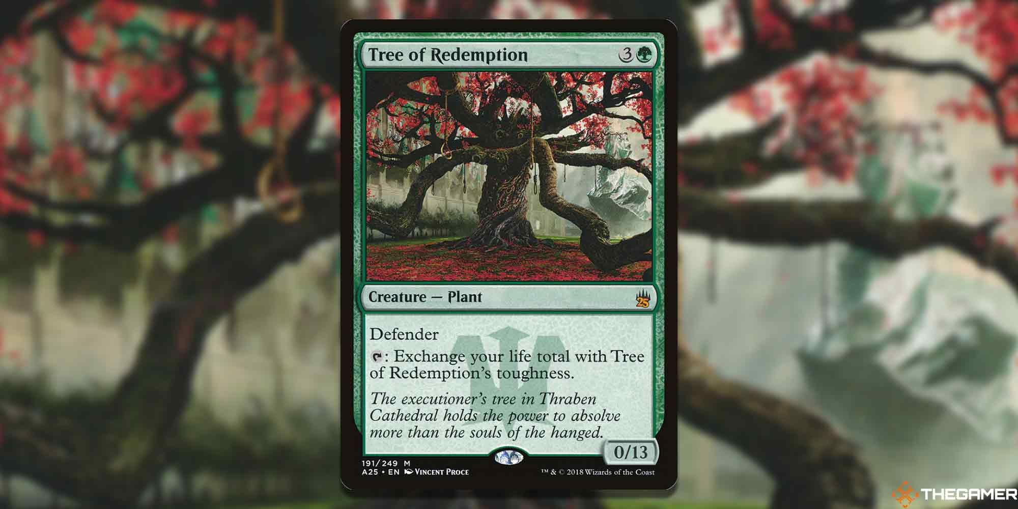 mtg tree of redemption card