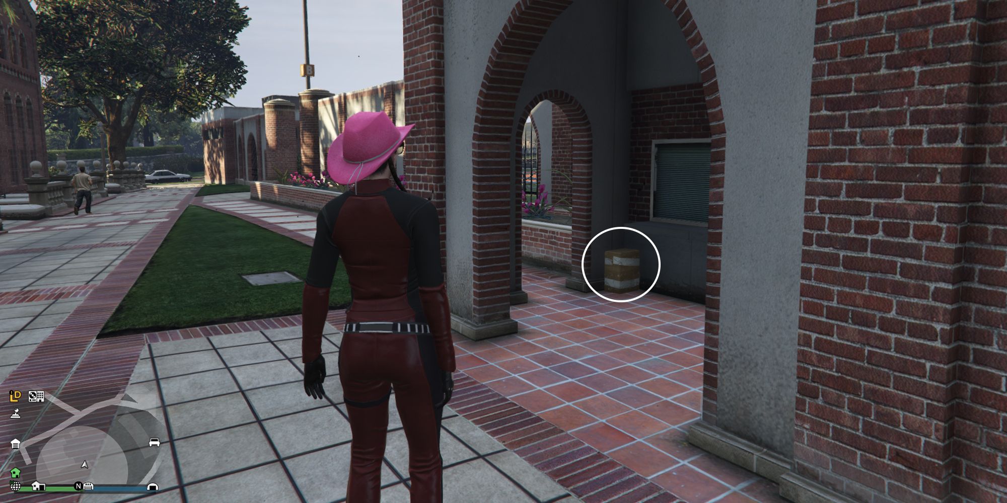 Where To Find Every G S Cache In Grand Theft Auto Online   University Of San Andres G S Cache Location 1 Gta V 