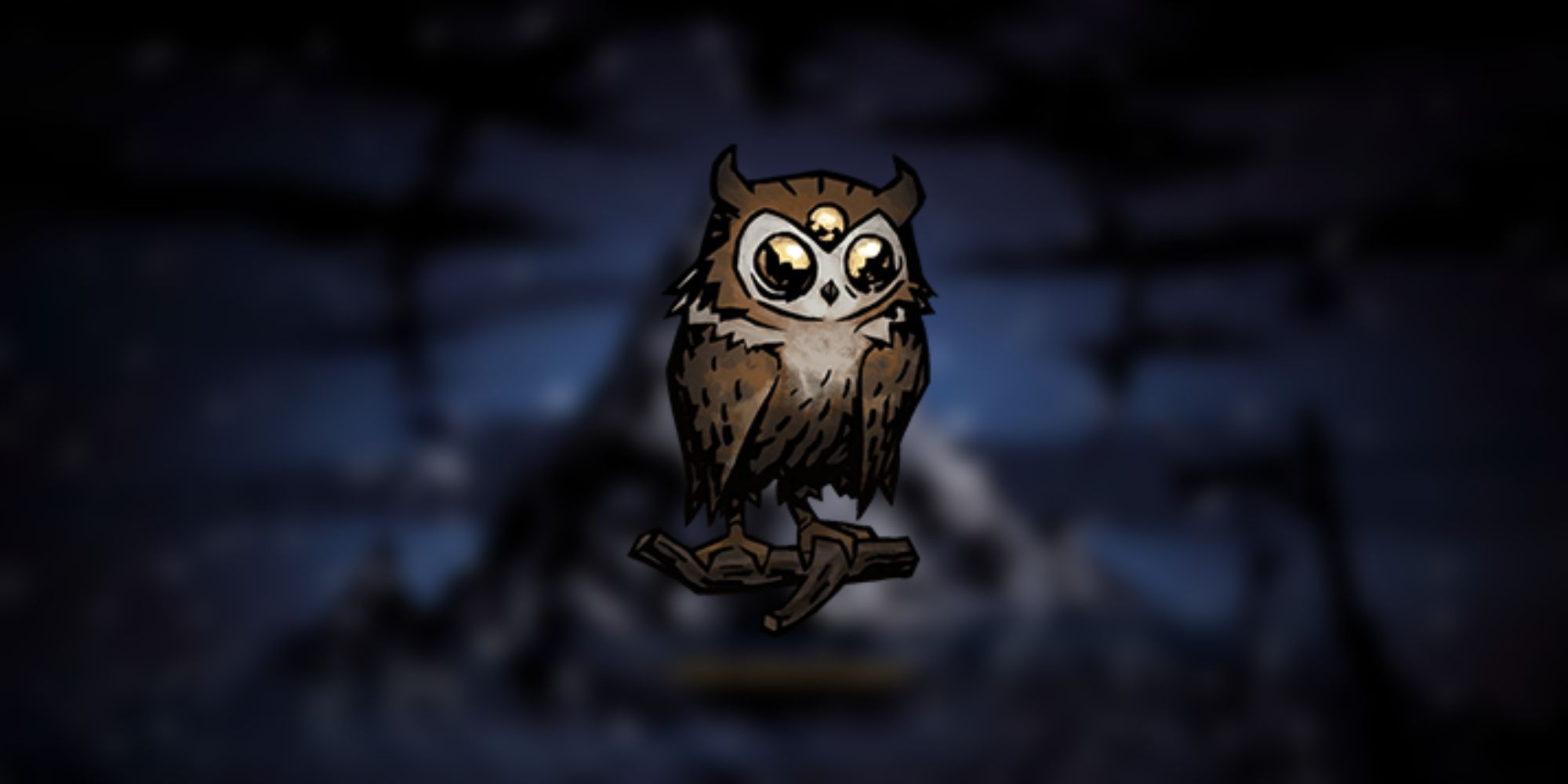An image of the Unnatural Owlet Pet from Darkest Dungeon 2