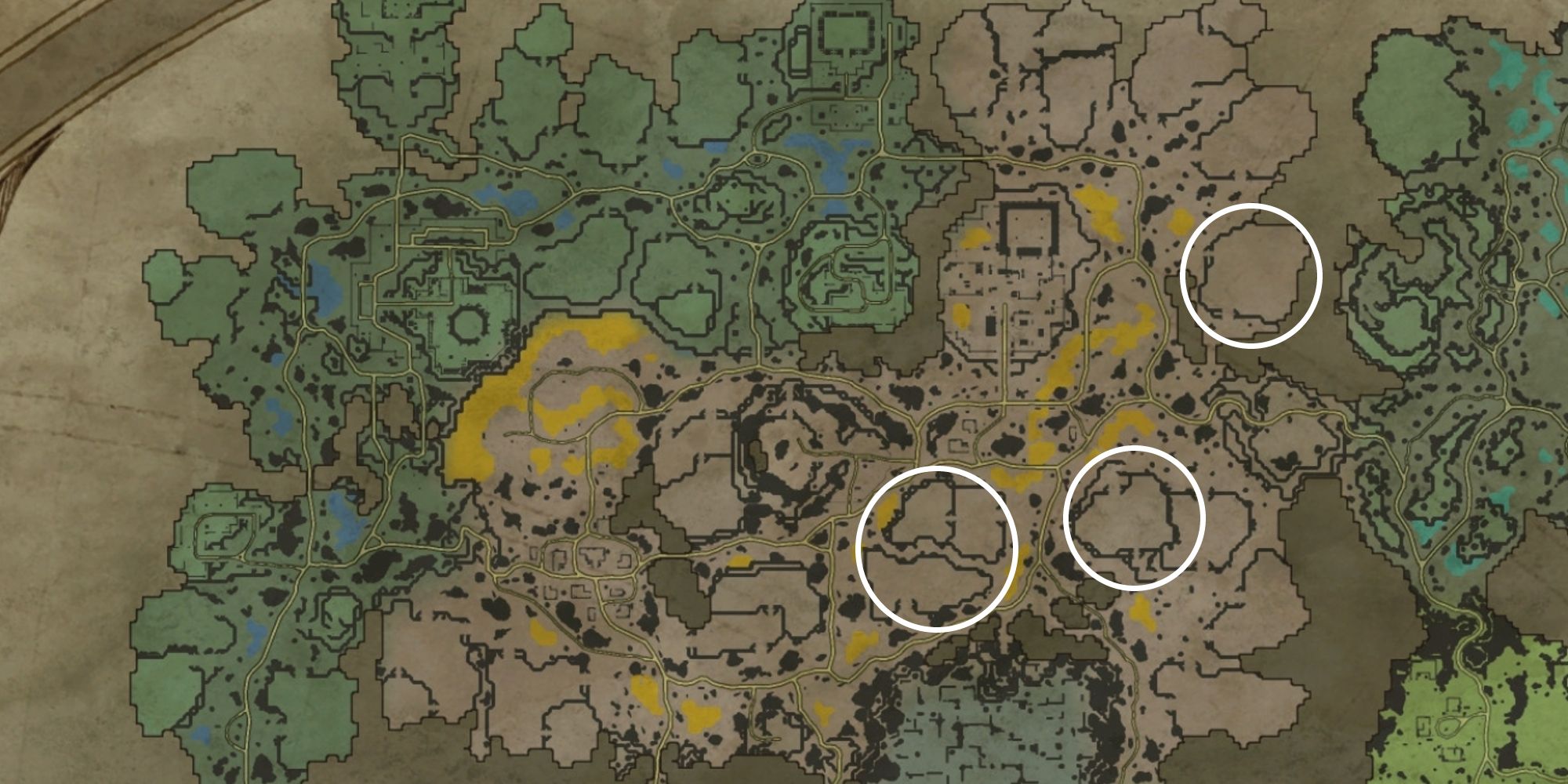 v rising gloomrot map with locations for potential bases