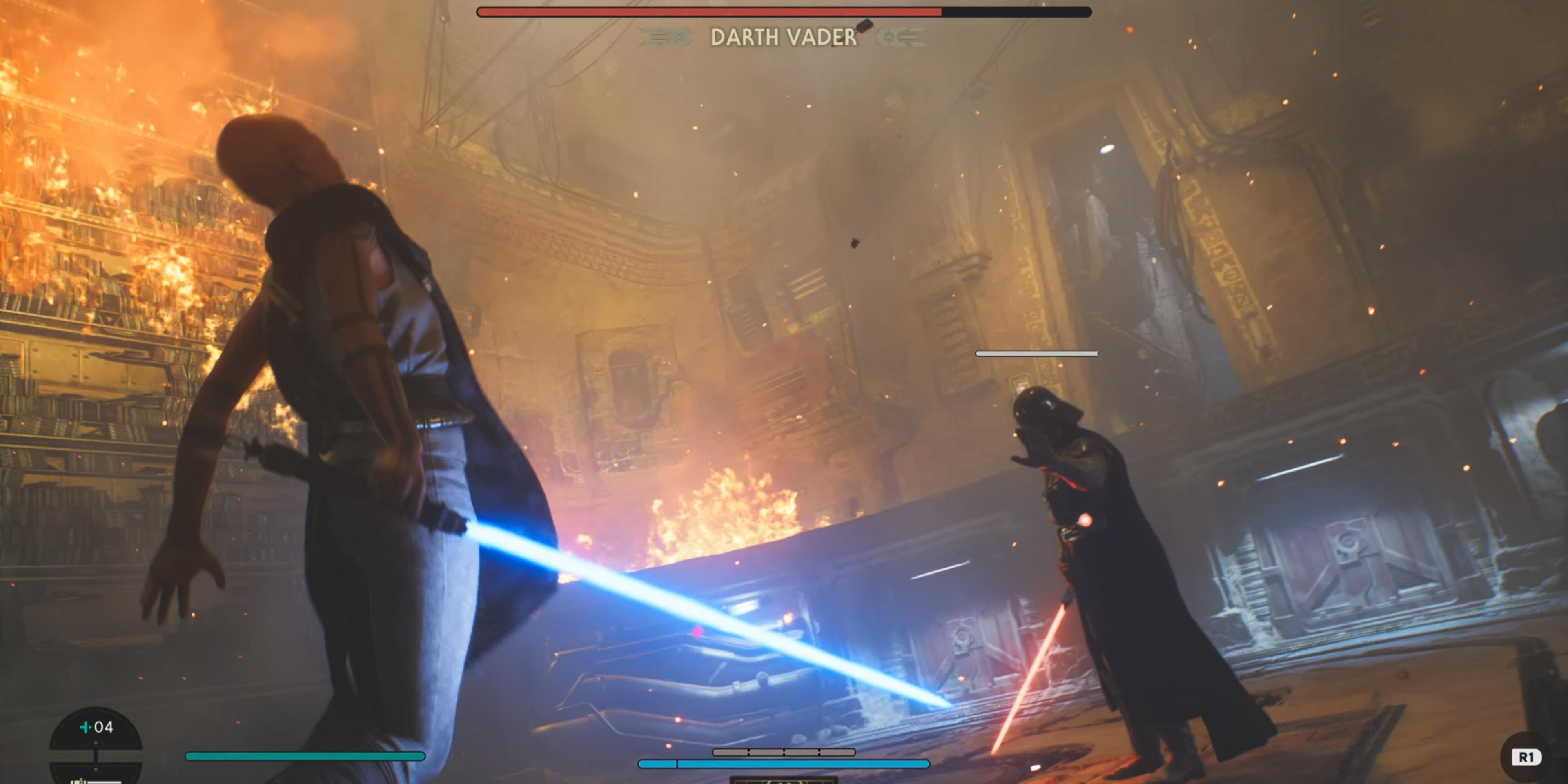 Vader Force pull Cere in Star Wars Jedi: Survivor