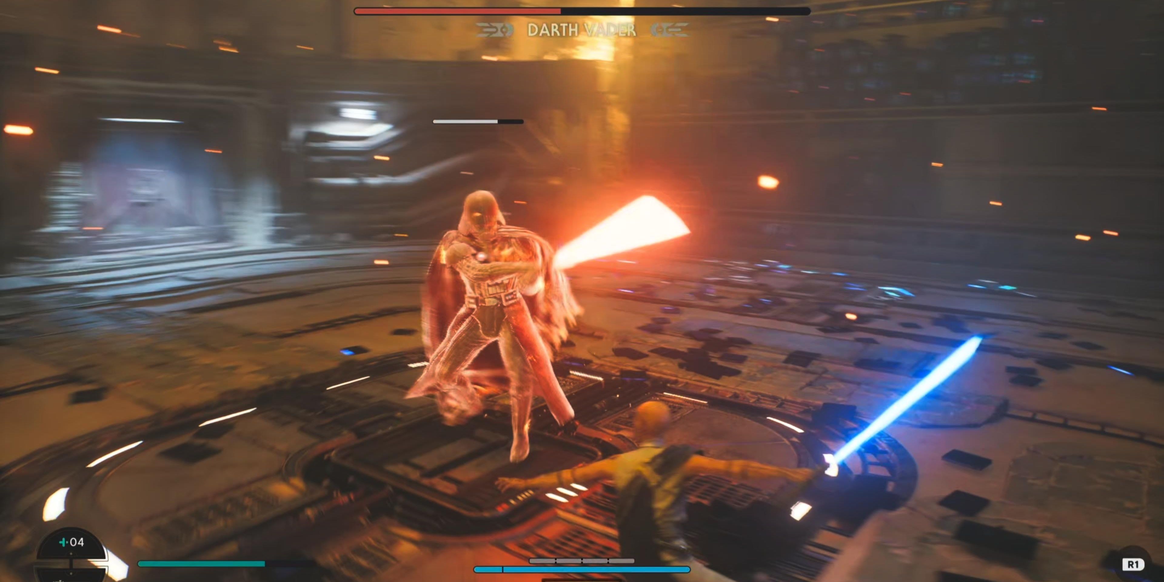 Vader wild swing unguardable attack in Star Wars Jedi: Survivor