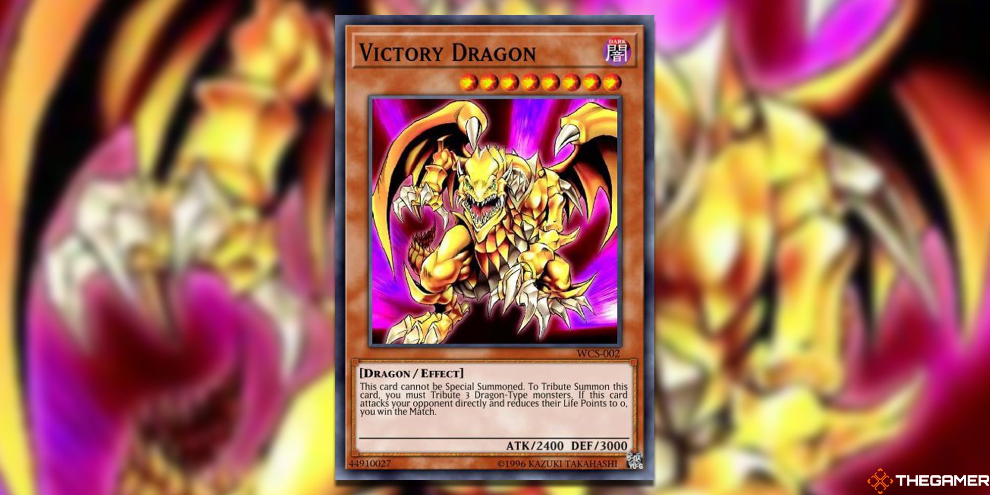 Victory Dragon YGO Card