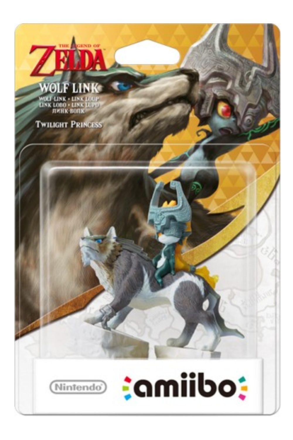 Wolf Link Amiibo in box