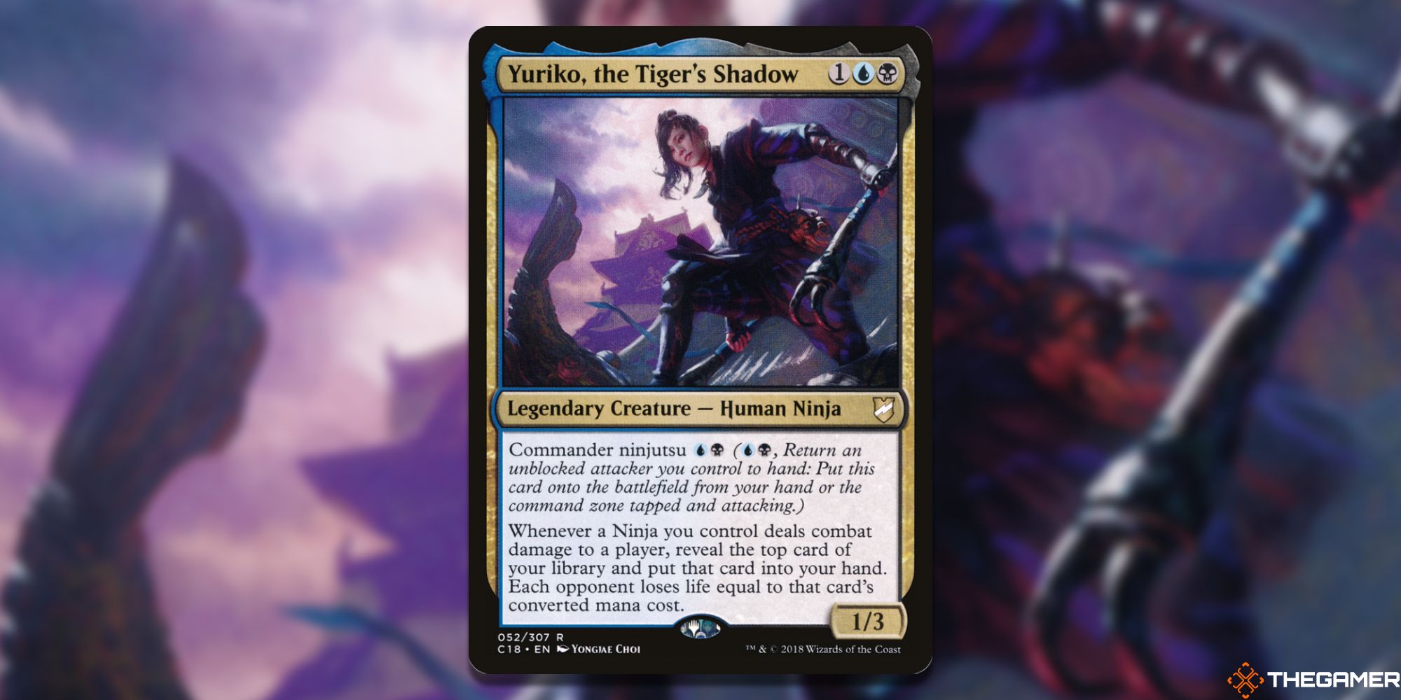 MTG: Shadow of the Tiger, Yuriko Card