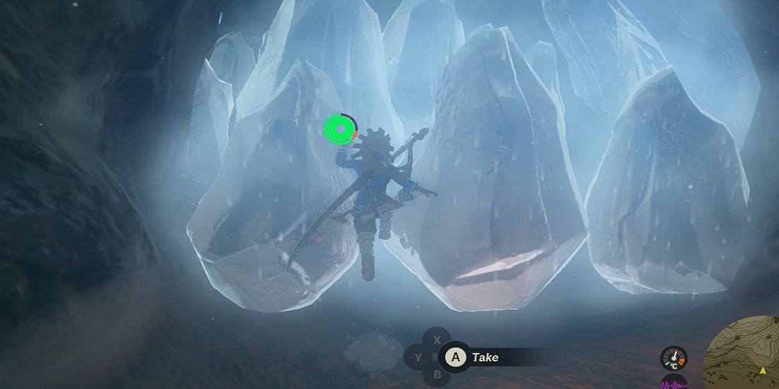 Zelda Tears Of The Kingdom Otak Shrine Leaping Ice