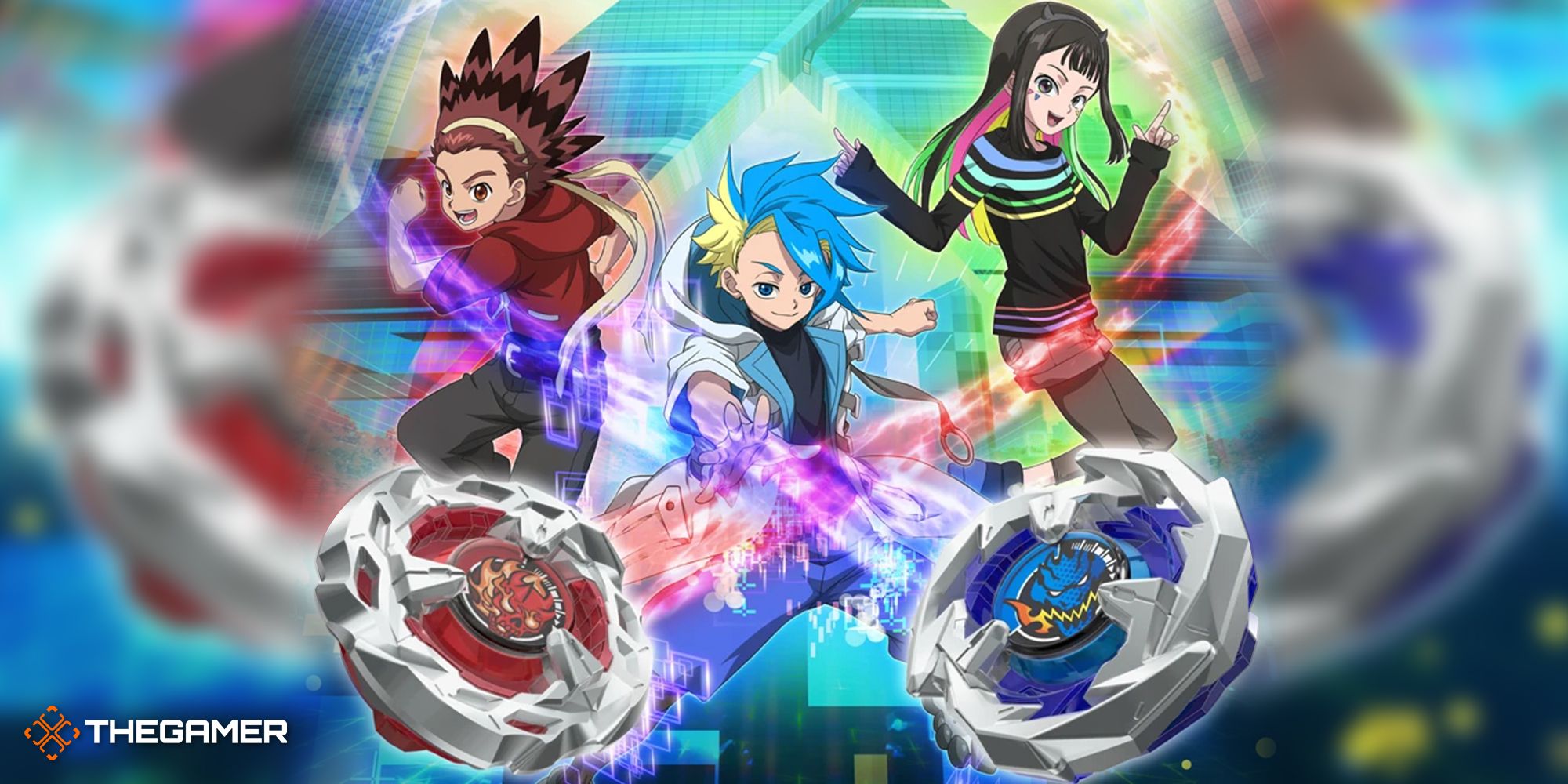 Beyblade Burst Rivals on X: Which Cyber Beys do you have in your bey load  out? Post a pic below!  / X