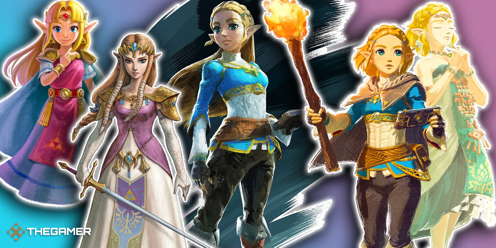 Every Zelda In The Legend of Zelda, Ranked By Design