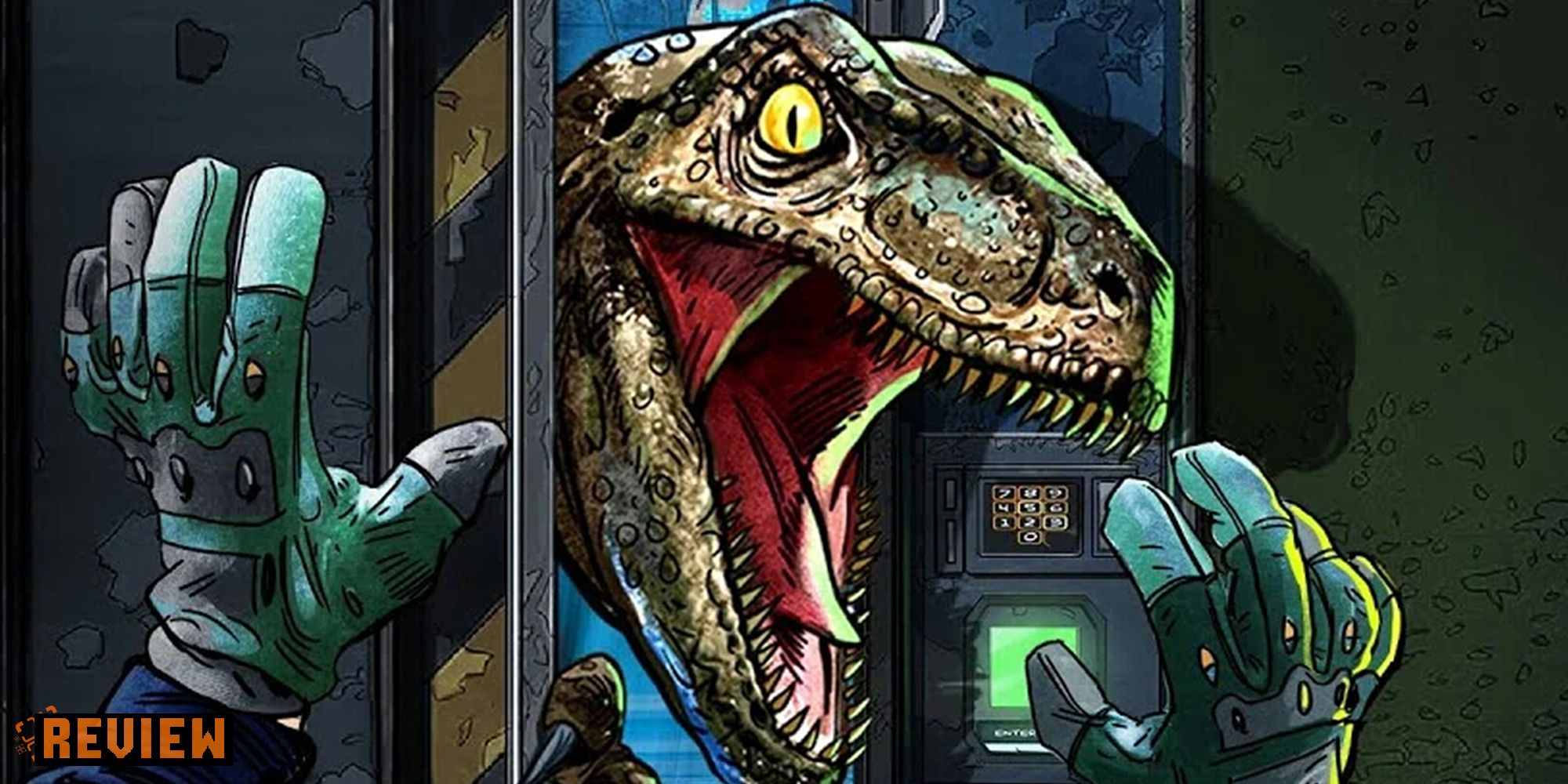 Game art from Jurassic World Aftermath.