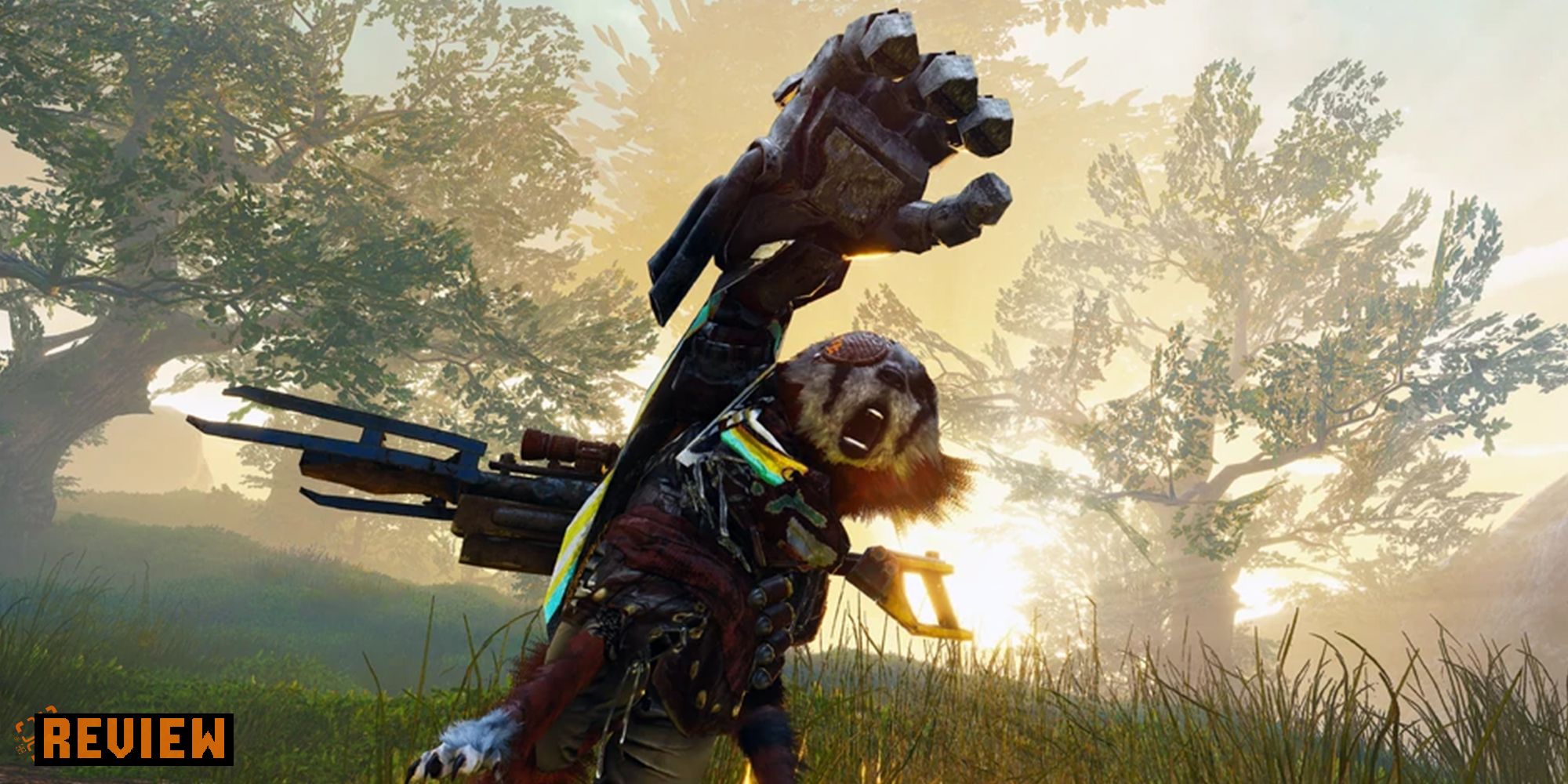 Game image from Biomutant.