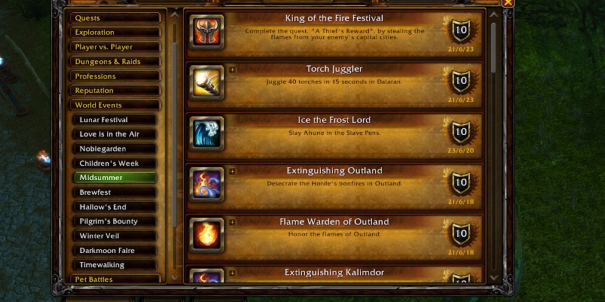 Guide To The Midsummer Fire Festival Event In WoW