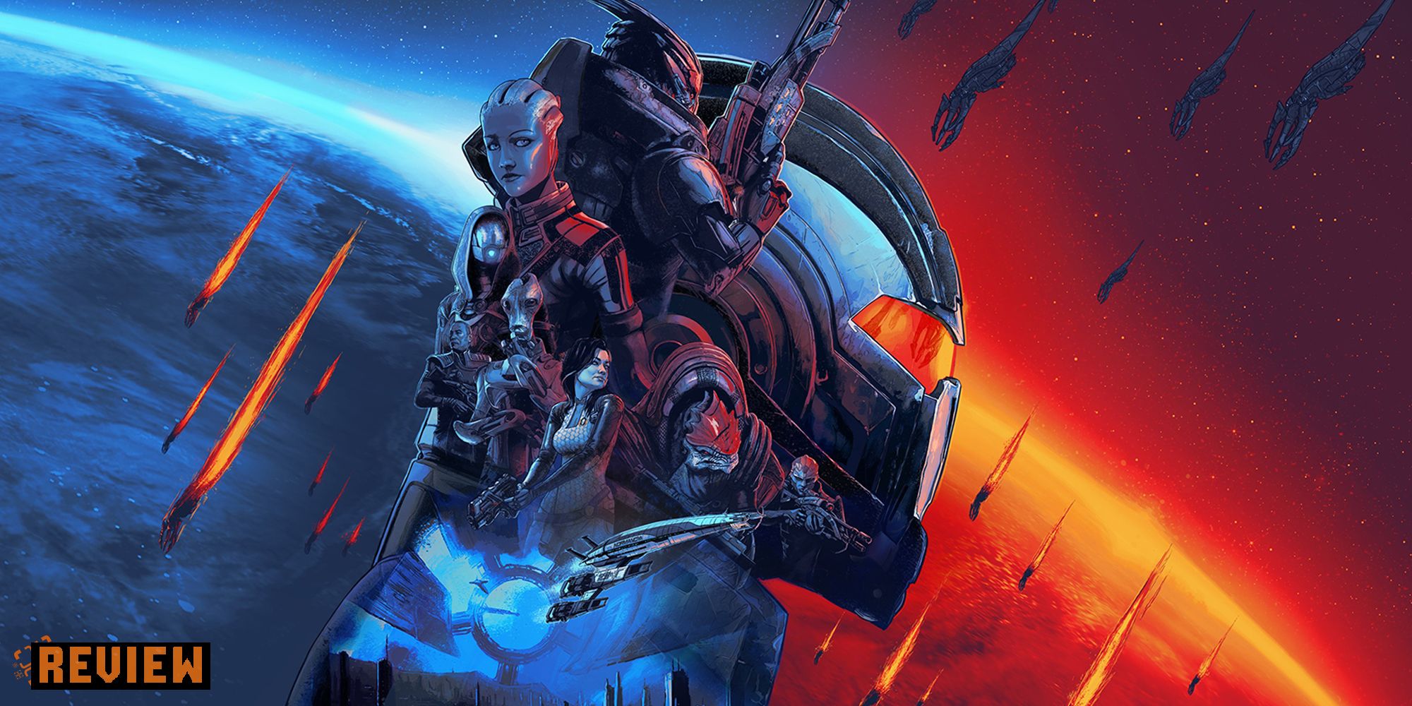 Cover art from Mass Effect Legendary Edition.