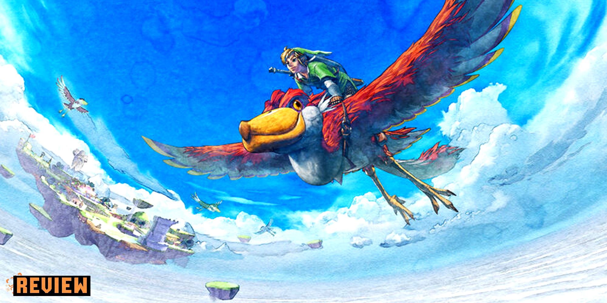 Game art from The Legend of Zelda Skyward Sword HD.