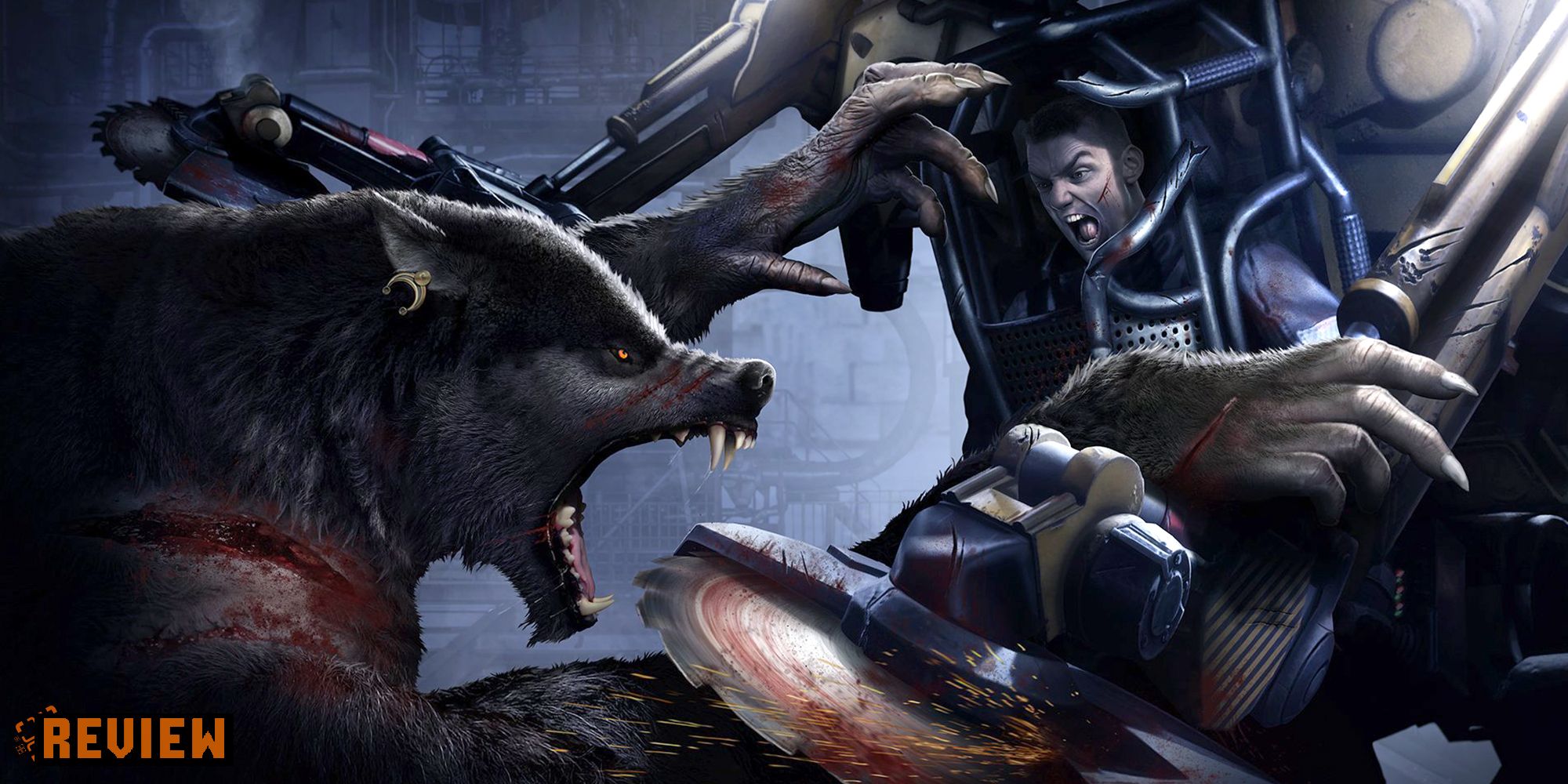 Game art from Werewolf The Apocalypse-Earthblood.