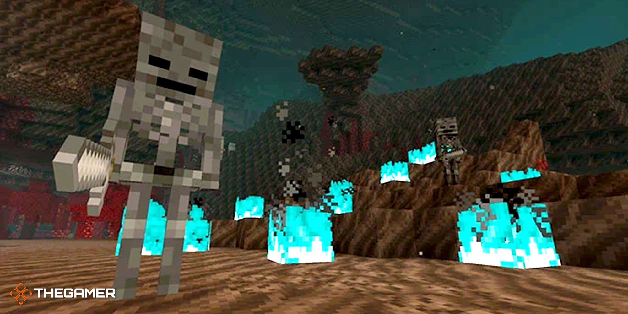 Game screen from Minecraft.