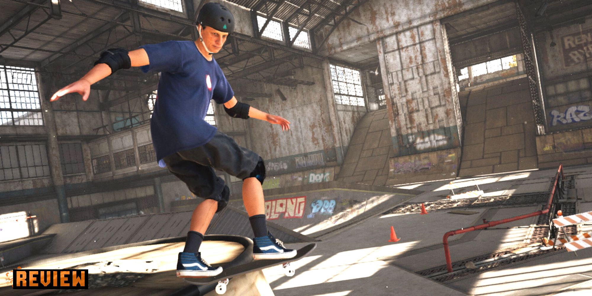Game screen from Tony Hawk’s Pro Skater 1 & 2.
