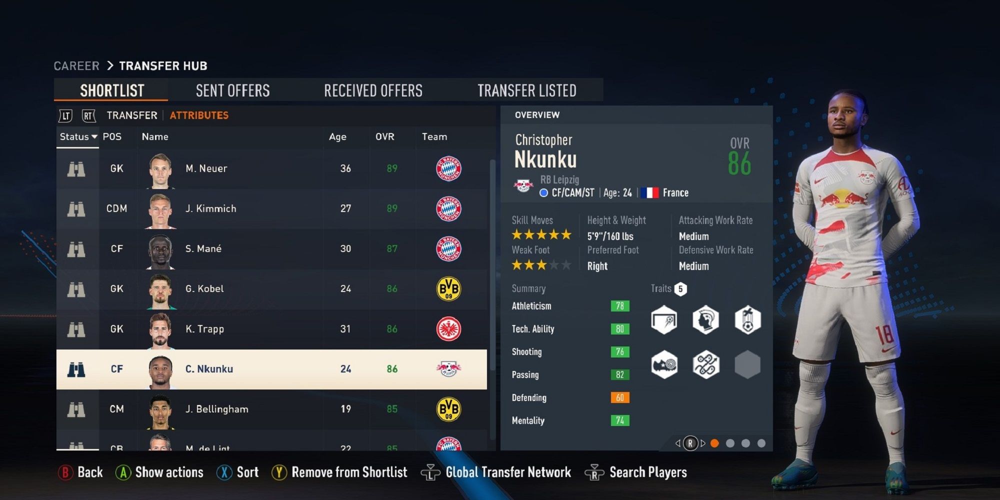 Christopher Rag Fifa 10 Best Players From Bundesliga For Career Mode In Fifa 23