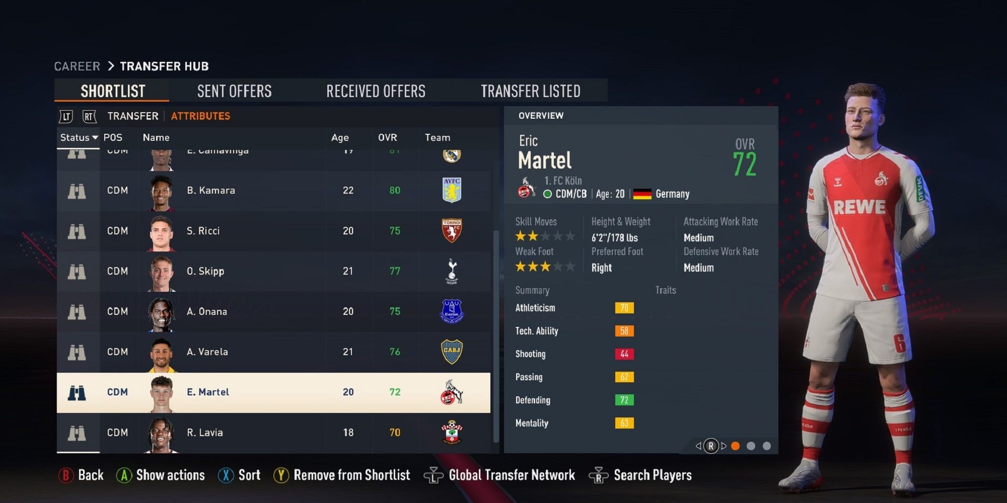 Picture of Eric Martel in FIFA 23