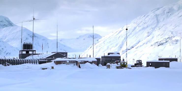 The Antarctica Research Station From The Thing