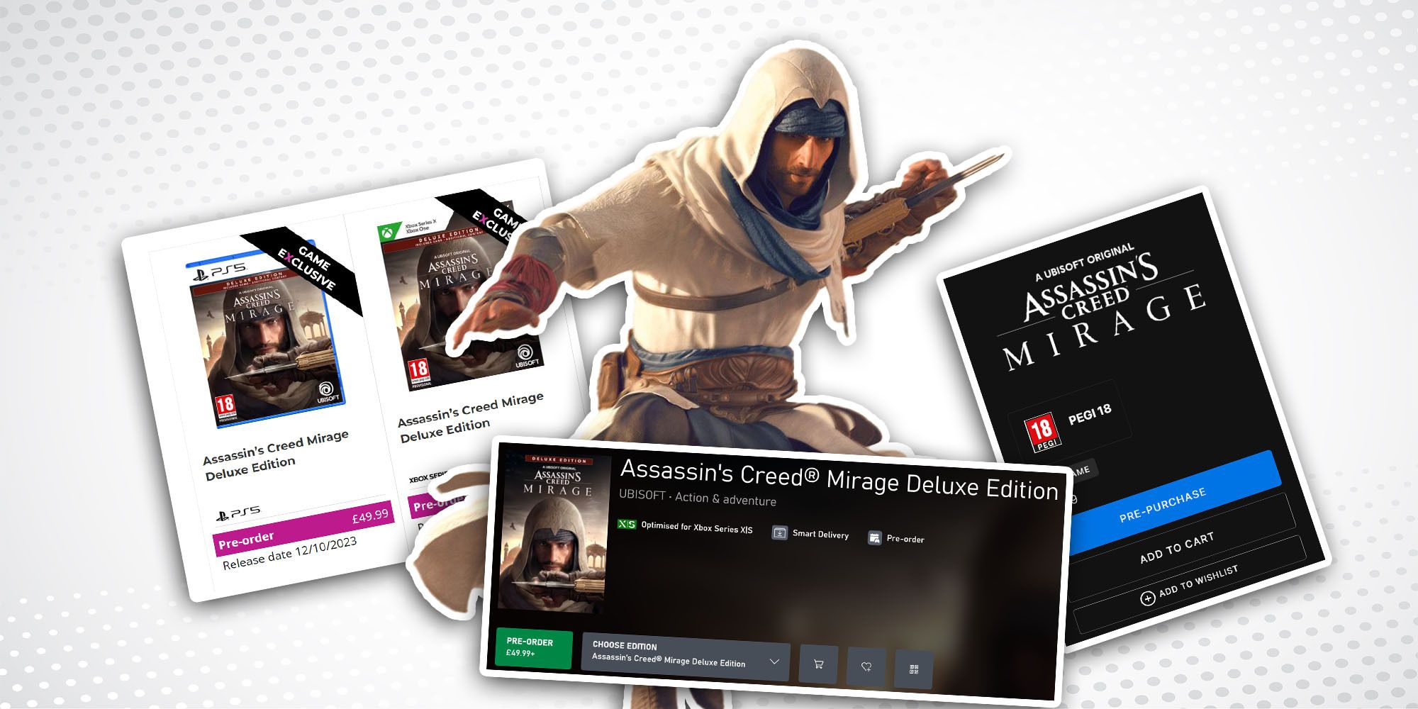 Assassin's Creed Mirage - Pre Order Bonus DLC PS5 Key [EUROPE, UK, AU]