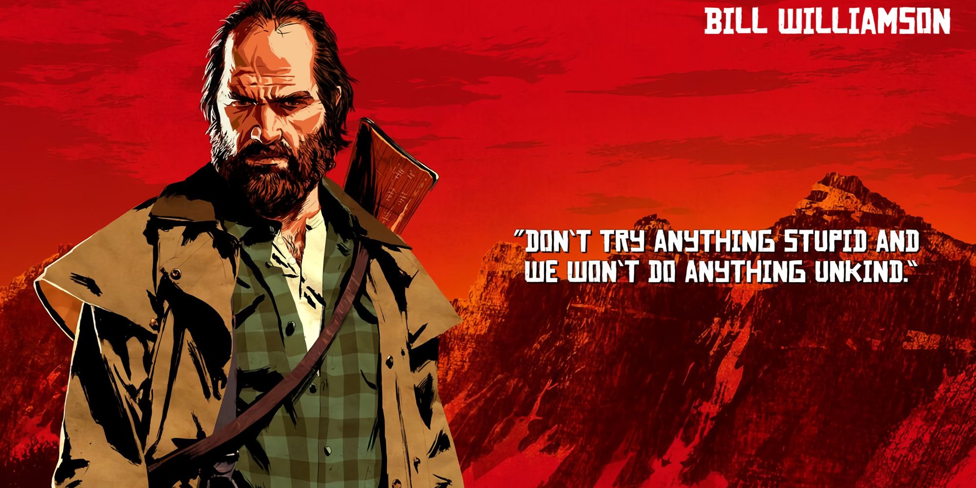 Bill Williamson Red Dead Redemption 2 Promotional Art