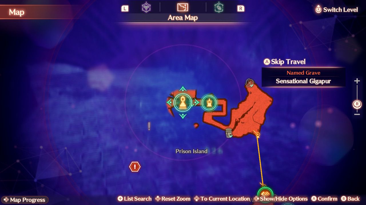Nopon Medal Location in Black Mountains in Xenoblade Chronicles 3: Future Redeemed.