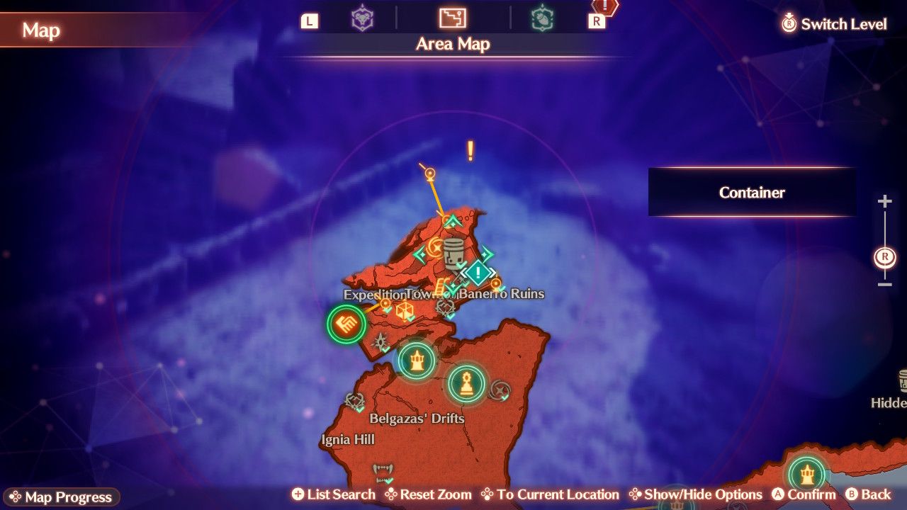 Nopon Medal location in Black Mountains in Xenoblade Chronicles 3: Future Redeemed.