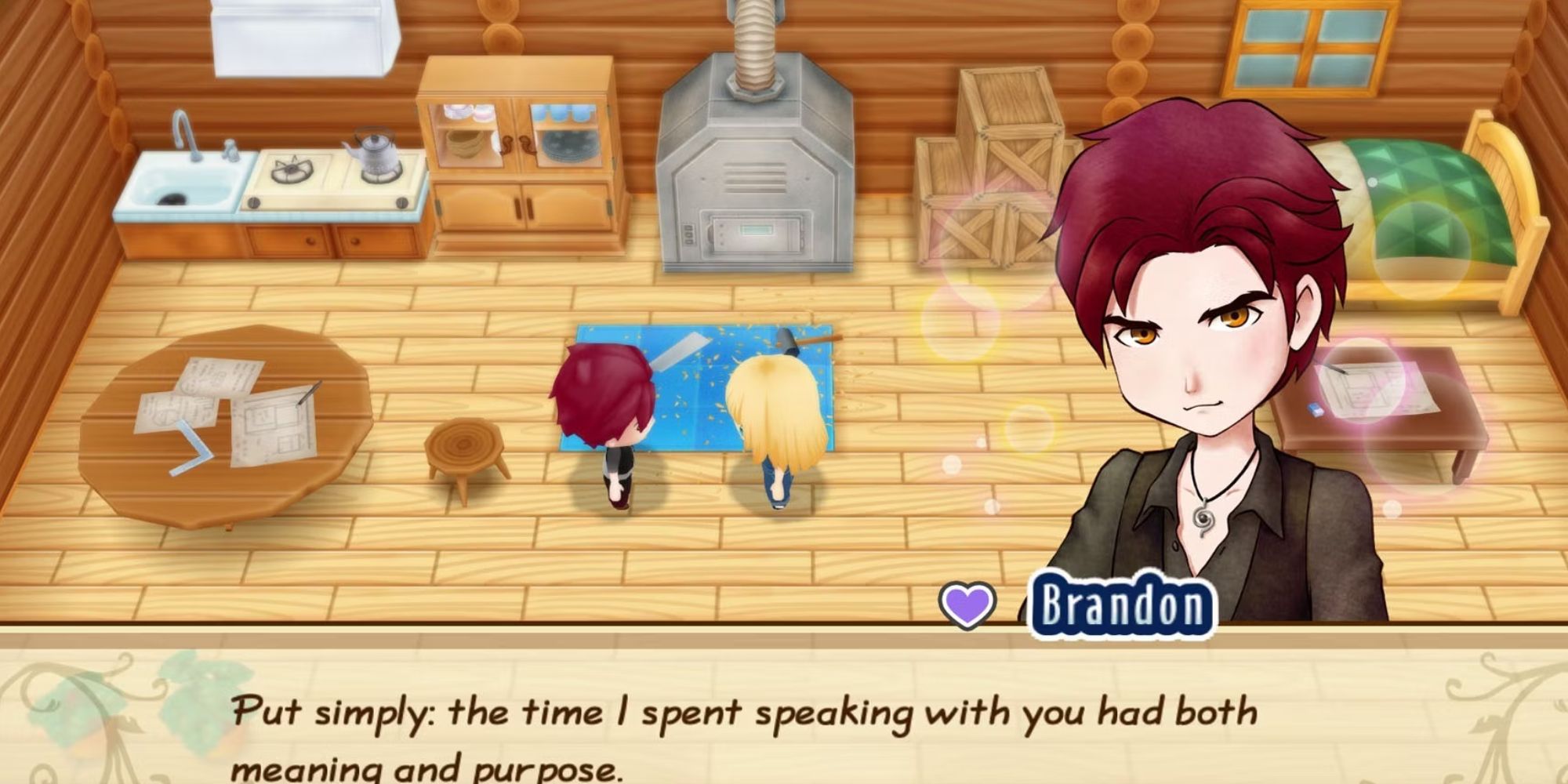 Brandon in Story of Seasons Friends of Mineral Town