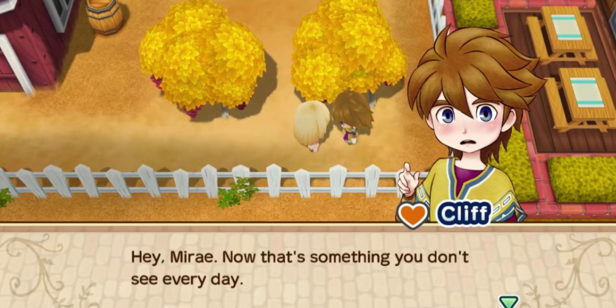 Cliff in Story of Seasons Friends of Mineral Town