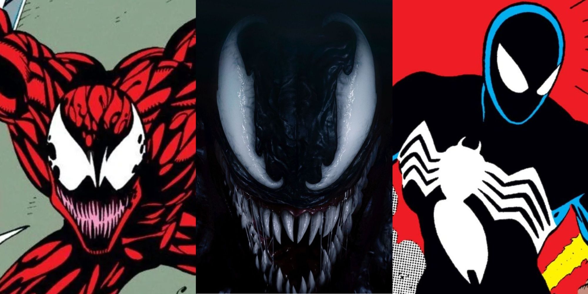 Venom 2 - Why Is Carnage Red? Symbiote Species Explained