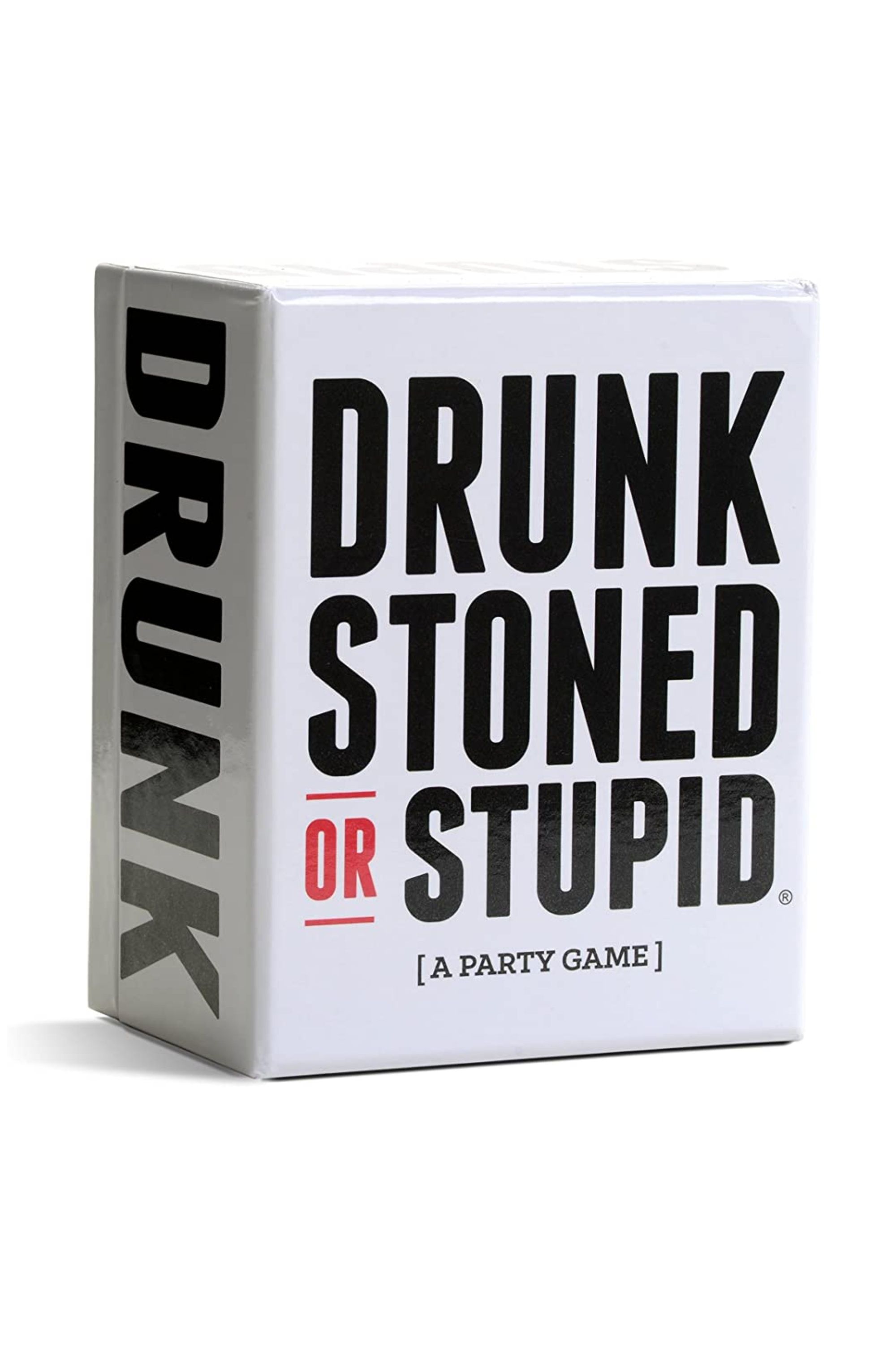 Drunk Stoned or Stupid card game box