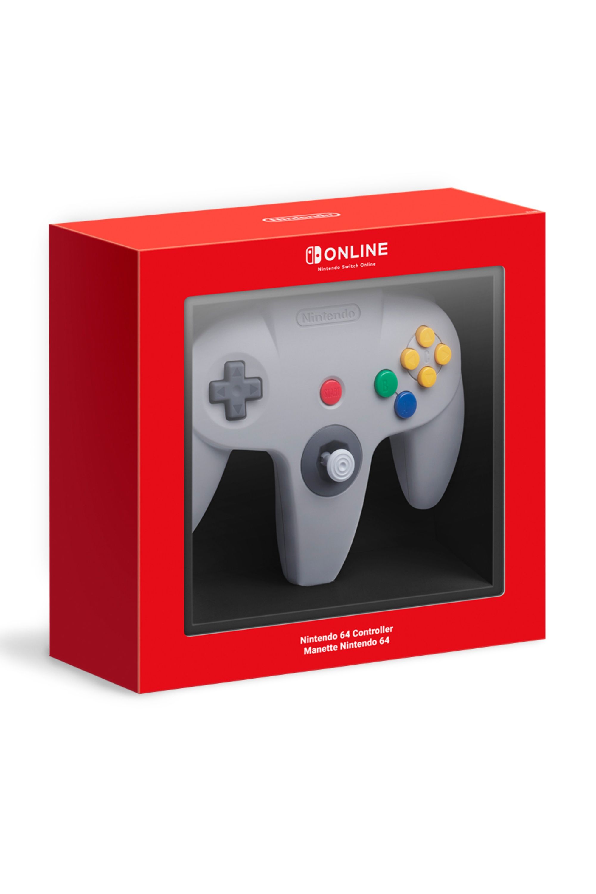 nintendo 64 switch controller in its box