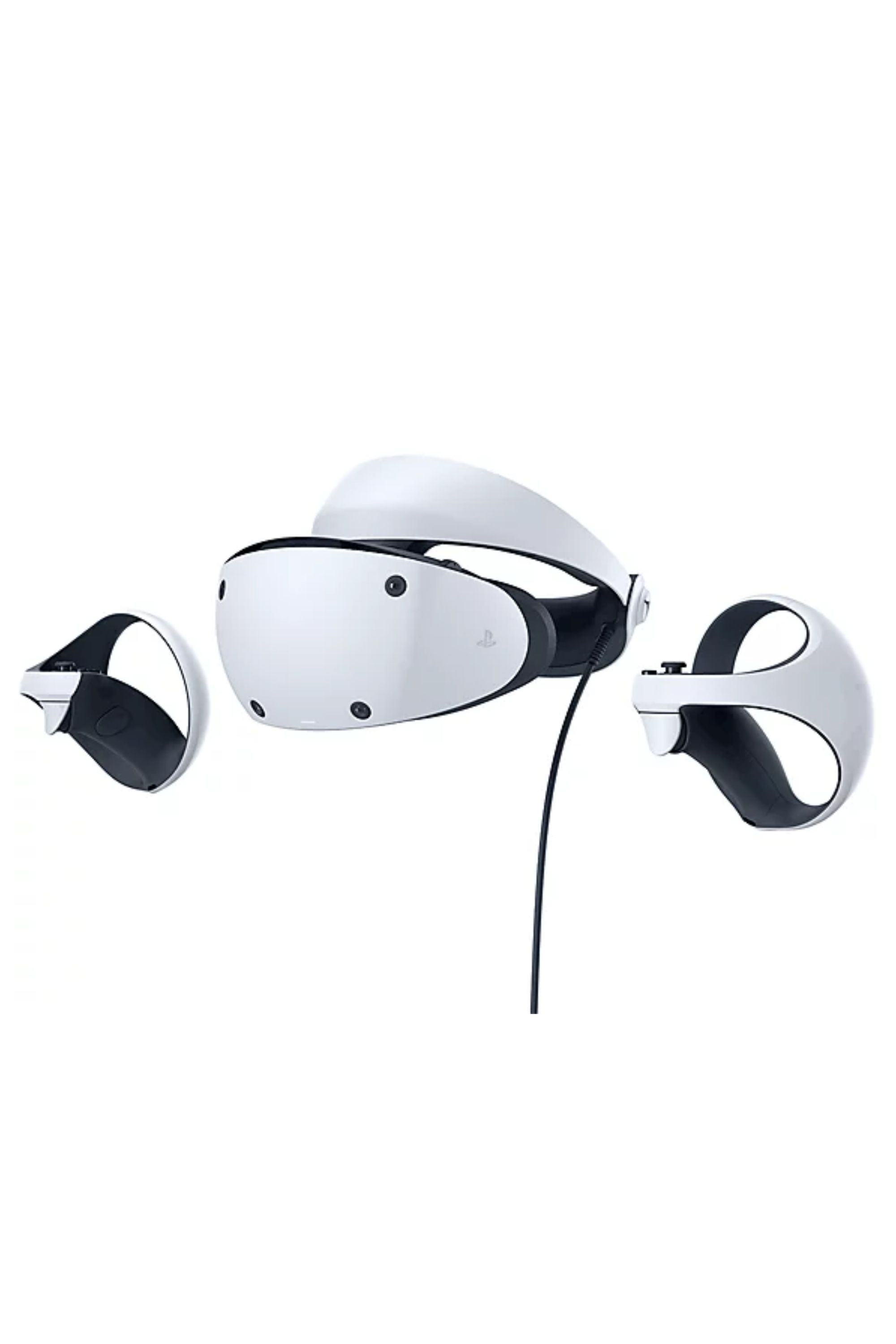 playstation vr2 headset and controllers