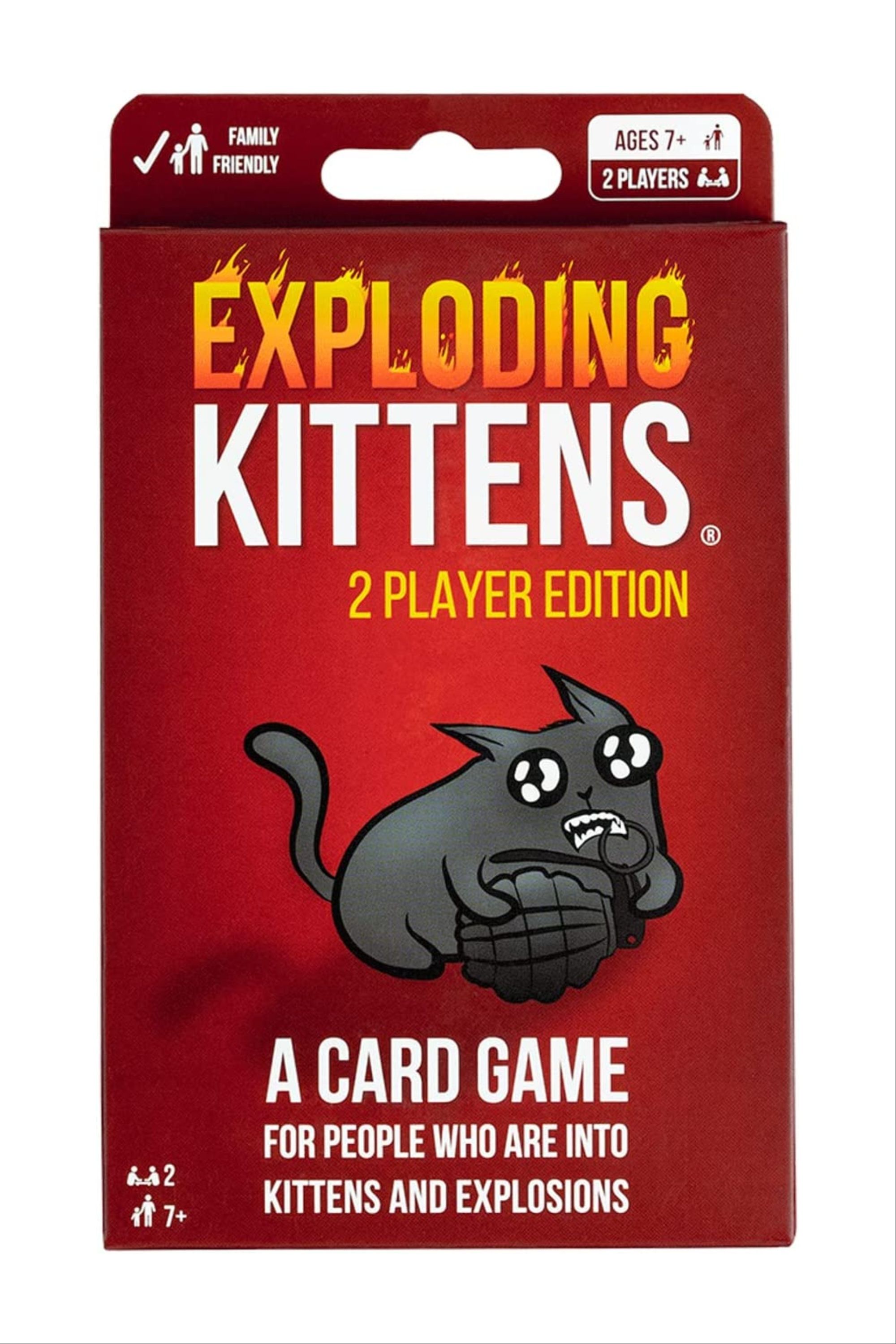 Exploding Kittens: Kartenspiel-Box für 2 Spieler