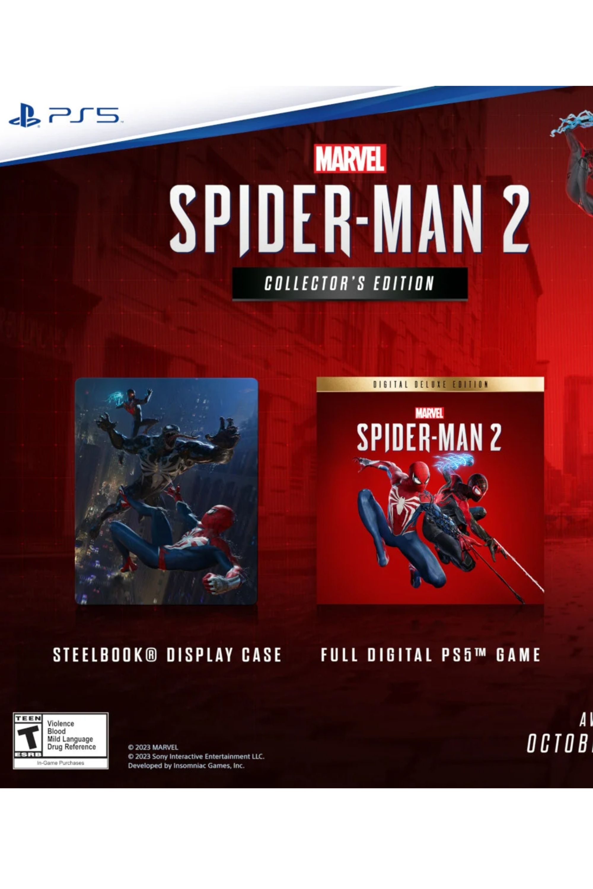 marvel's spider-man 2 collector's edition