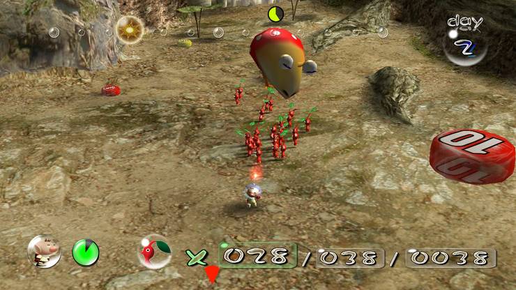 Collect Mostly Red Pikmin
