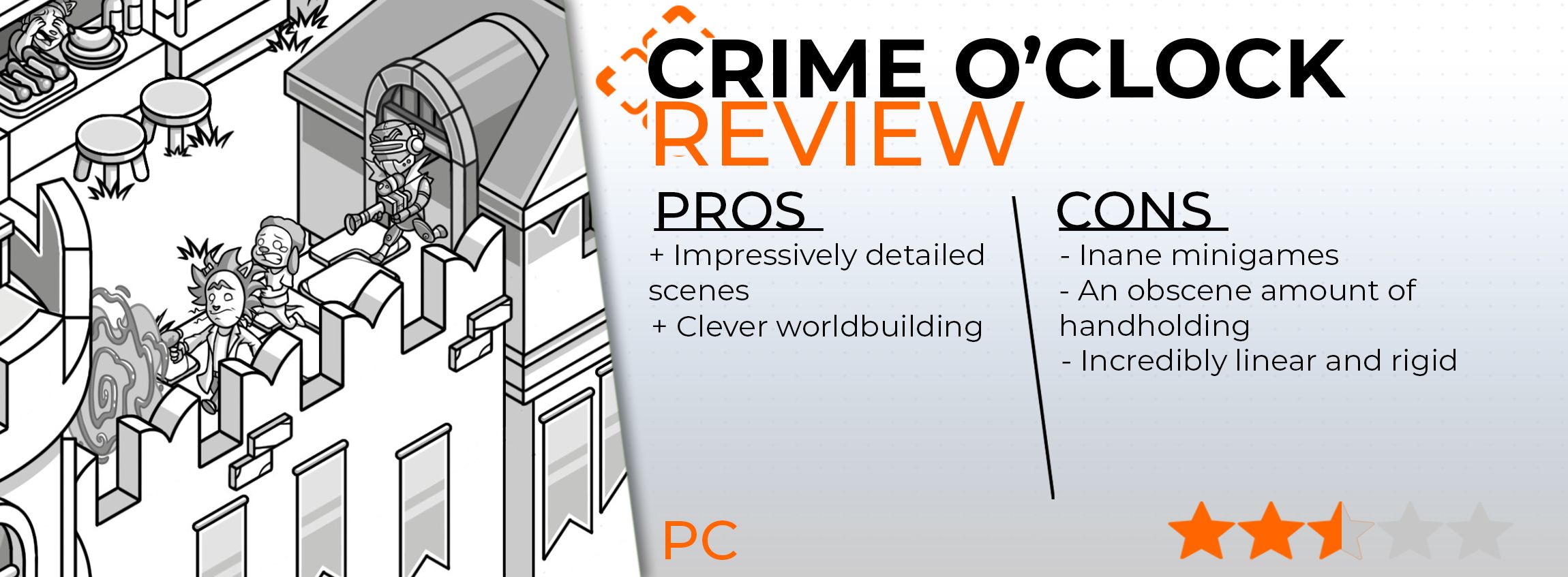 Crime O'Clock, il provato 